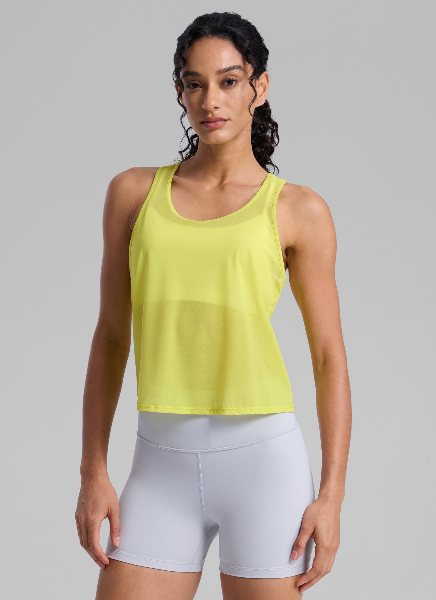 Mesh Relaxed Fit Workout Breathable Tank