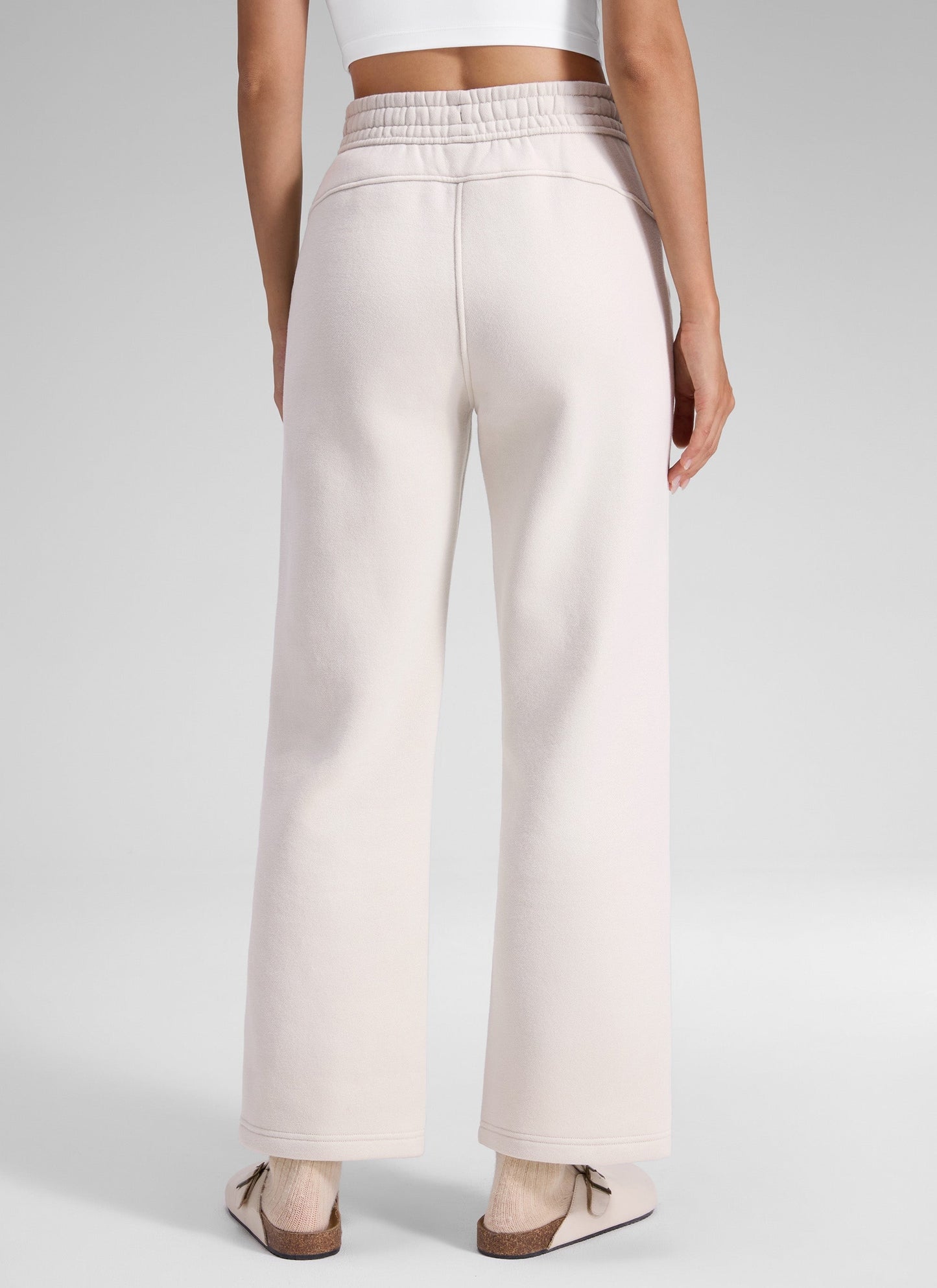Fleece Lined Straight Leg Sweatpant 28''
