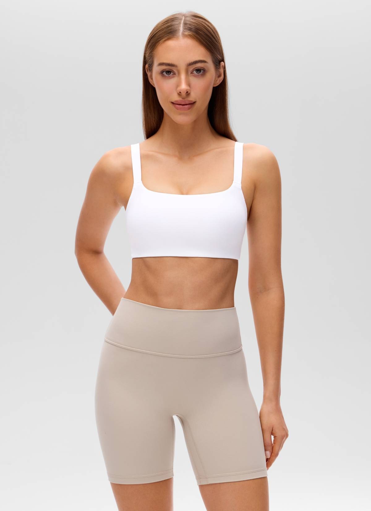 Butterluxe Adjustable Wide Strap Sports Bra
