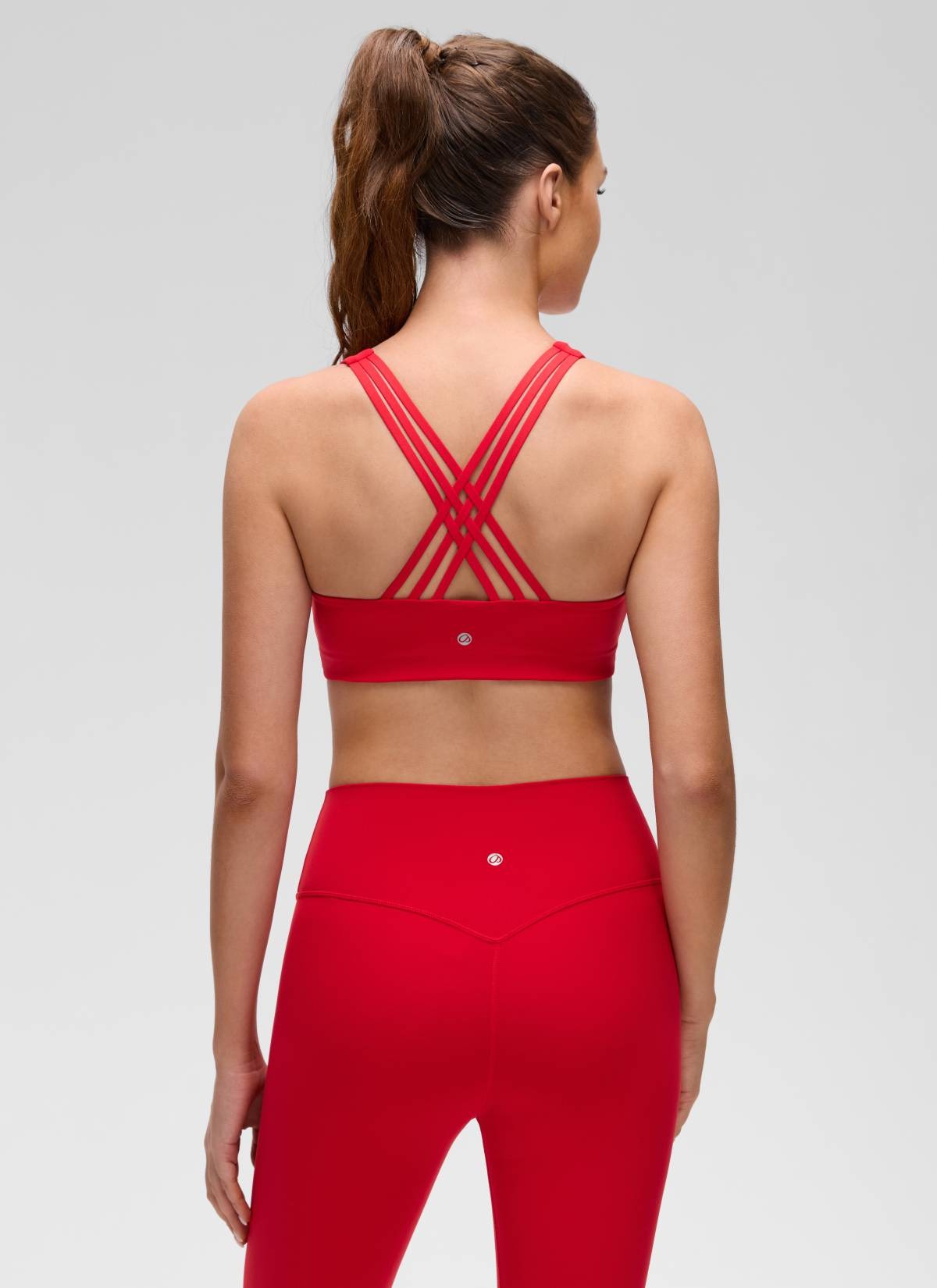 Butterluxe V Neck Strappy Sports Bra