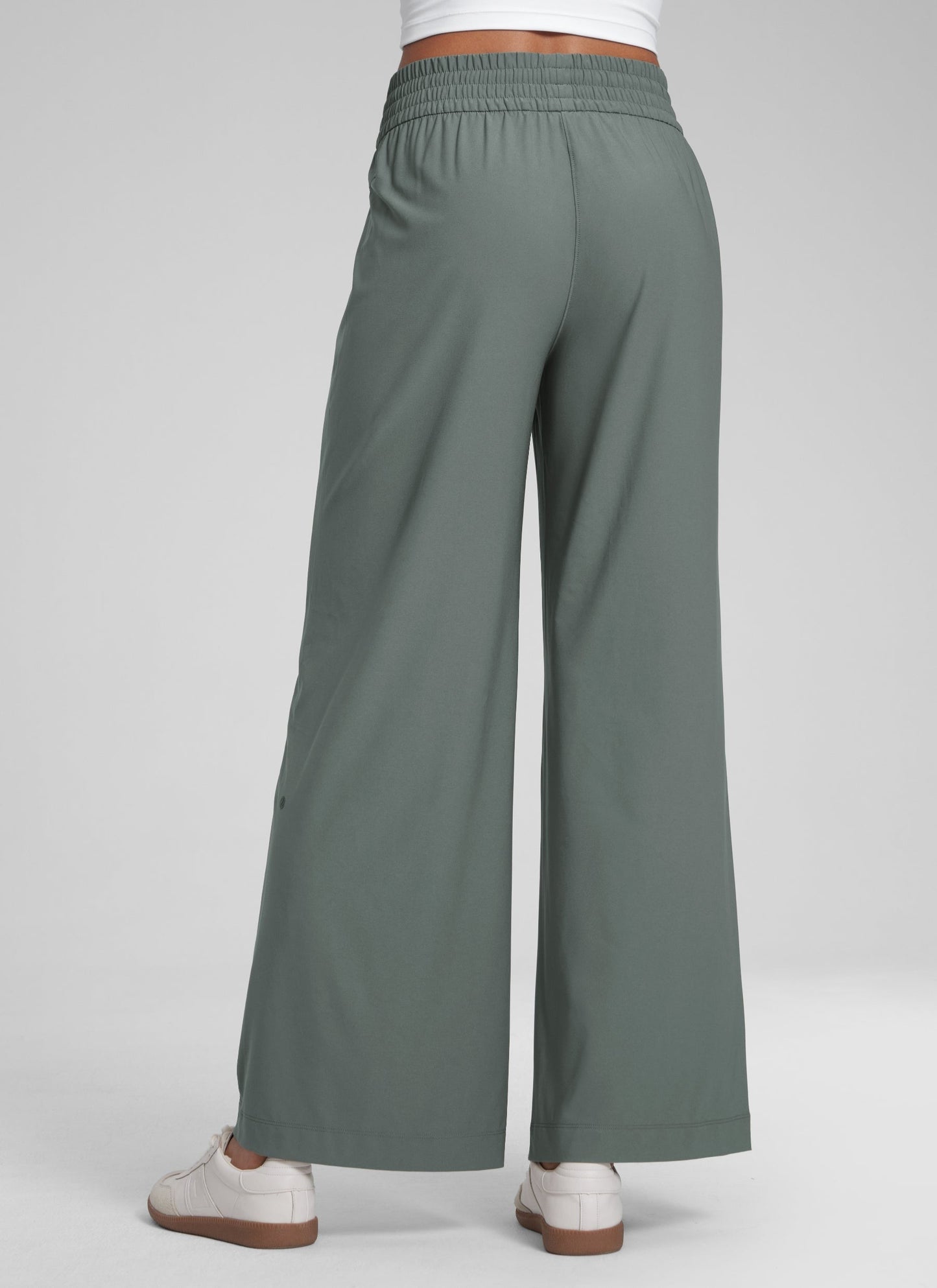 Feathery-Fit Drapey Wide Leg Casual Pant 28"