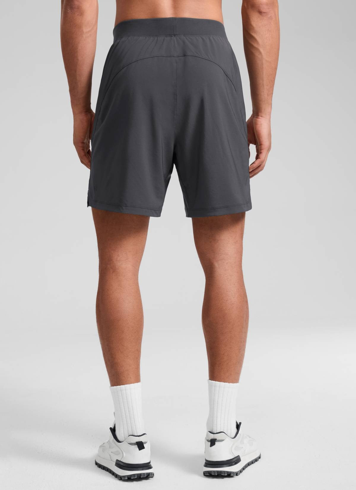 Feathery-Fit Soft Linerless Split Shorts 7"