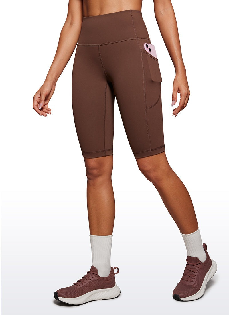 Nakedfeel Pocket Yoga Shorts 10''