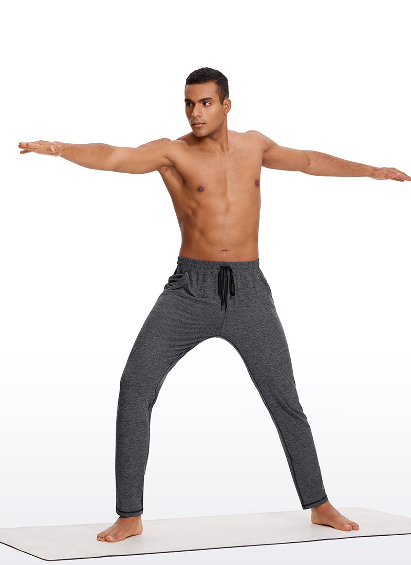 Brushed Lightweight Lounge Sweatpants with Pockets 30"
