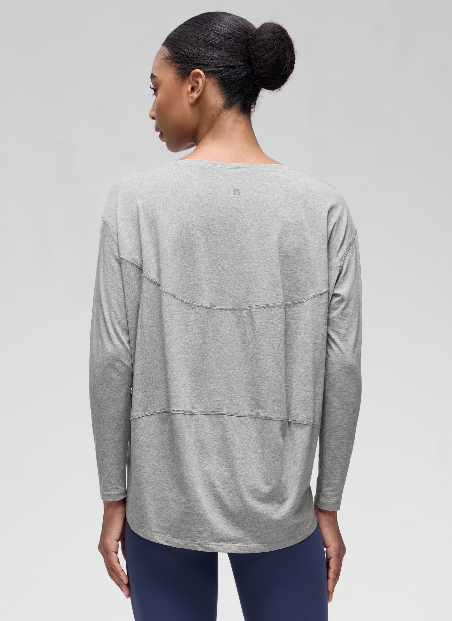 Pima Cotton Boat Neck Long Sleeve