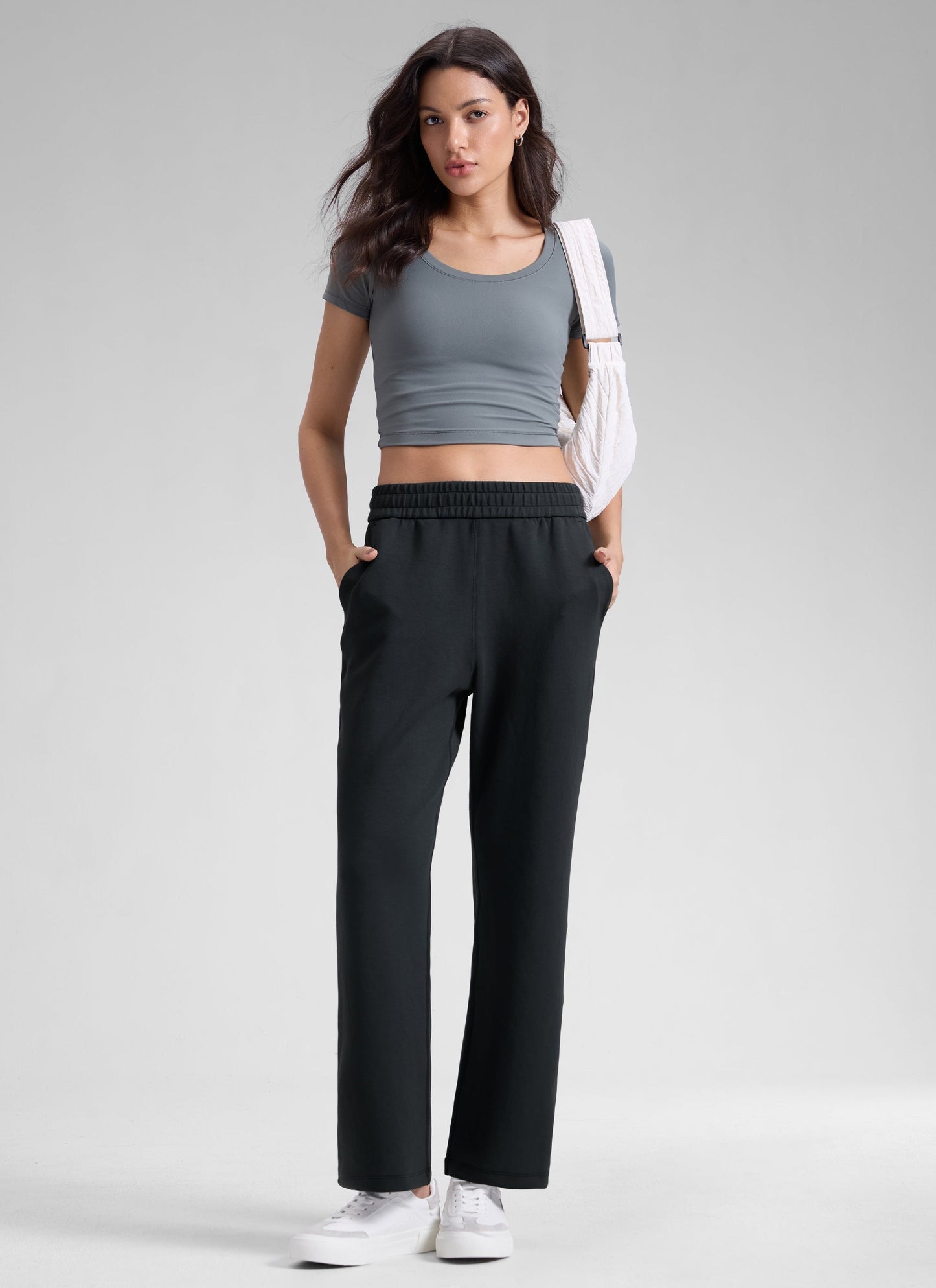 SoftAura Modal High Rise Pocket Sweatpant 29"