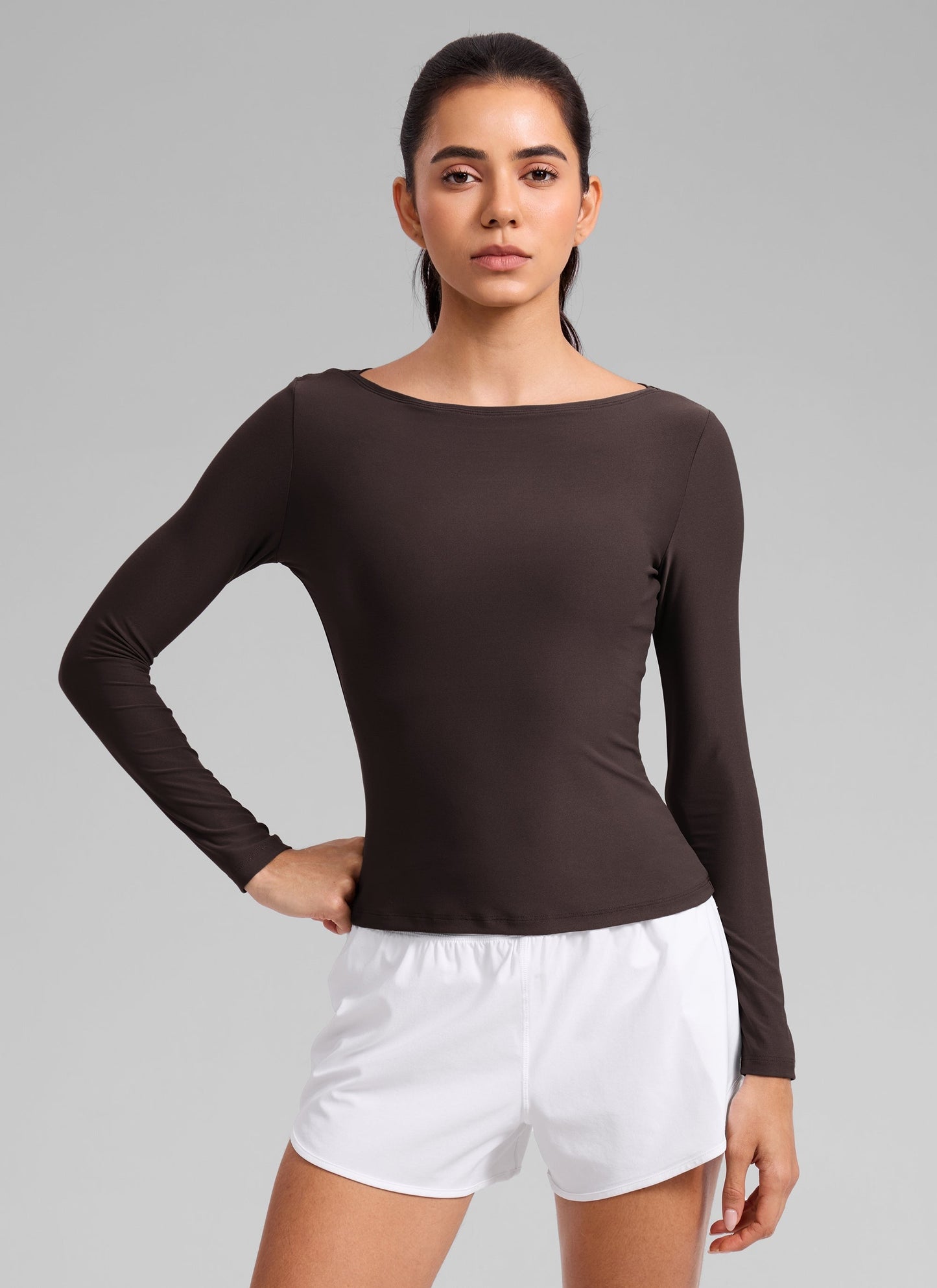 Cloudweight Boat Neck Long Sleeve