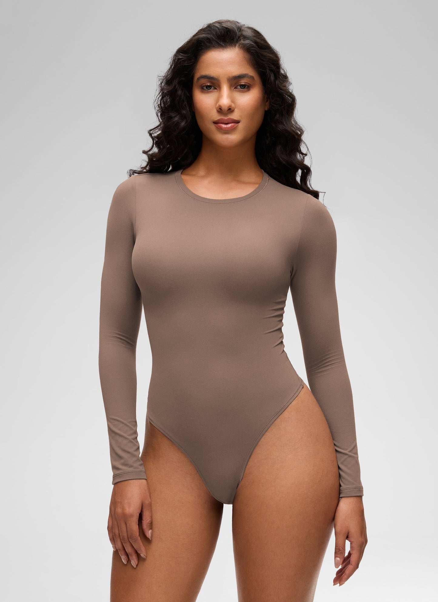 Softembrace Crew Neck Long Sleeve Bodysuit