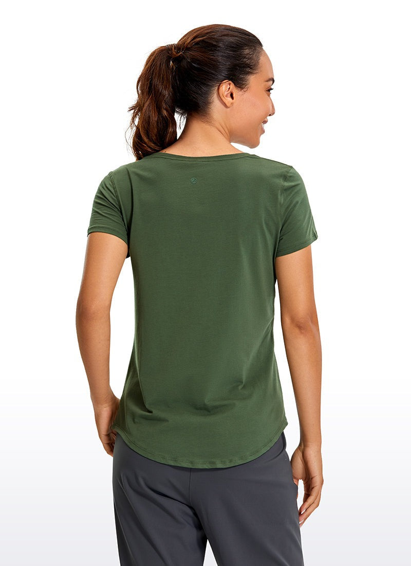 Pima Cotton Short Sleeve