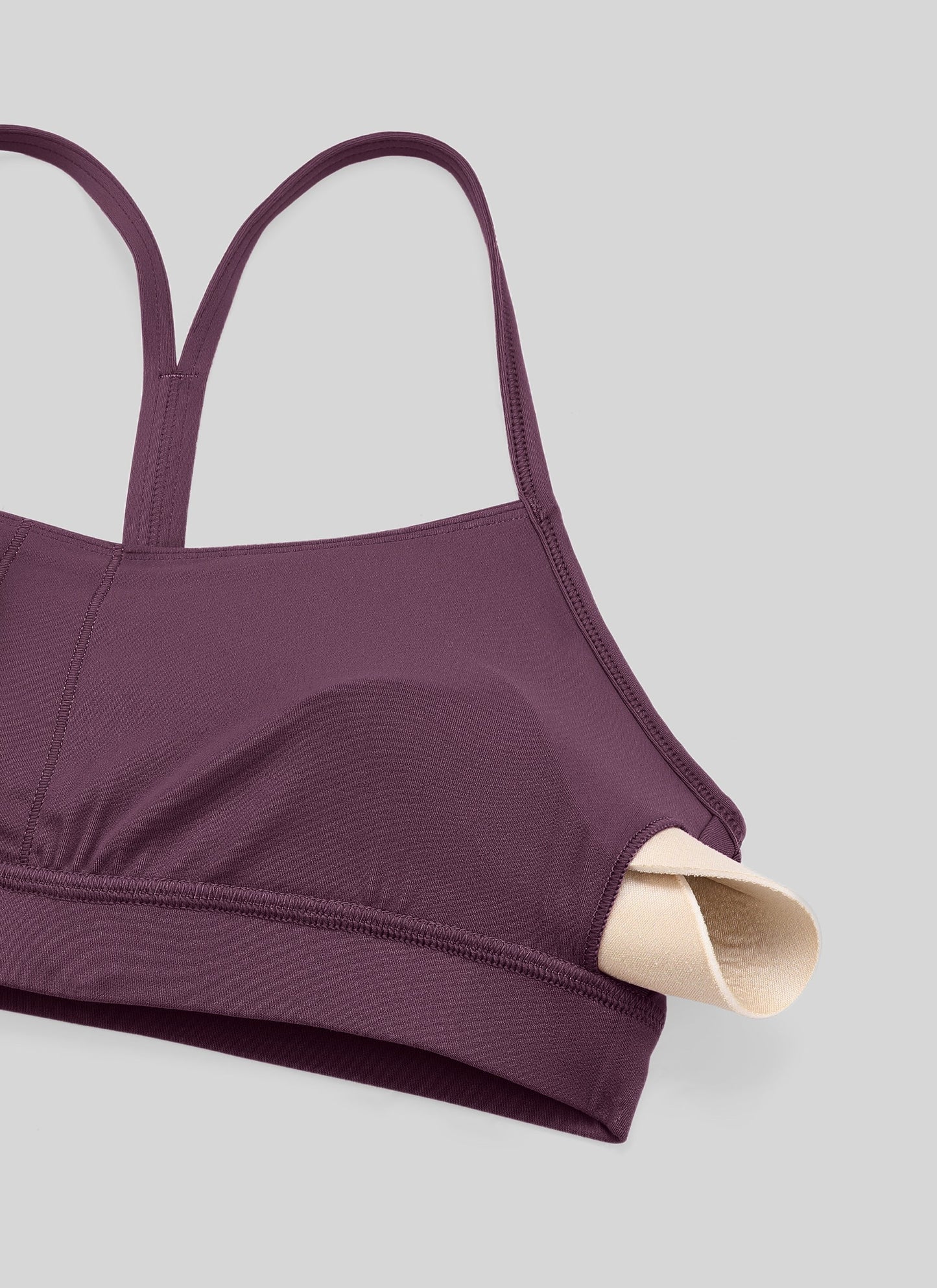 Butterluxe Y Back Spaghetti Thin Strap Bra