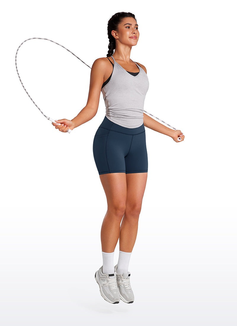 Nakedfeel Pocket Yoga Shorts 5''