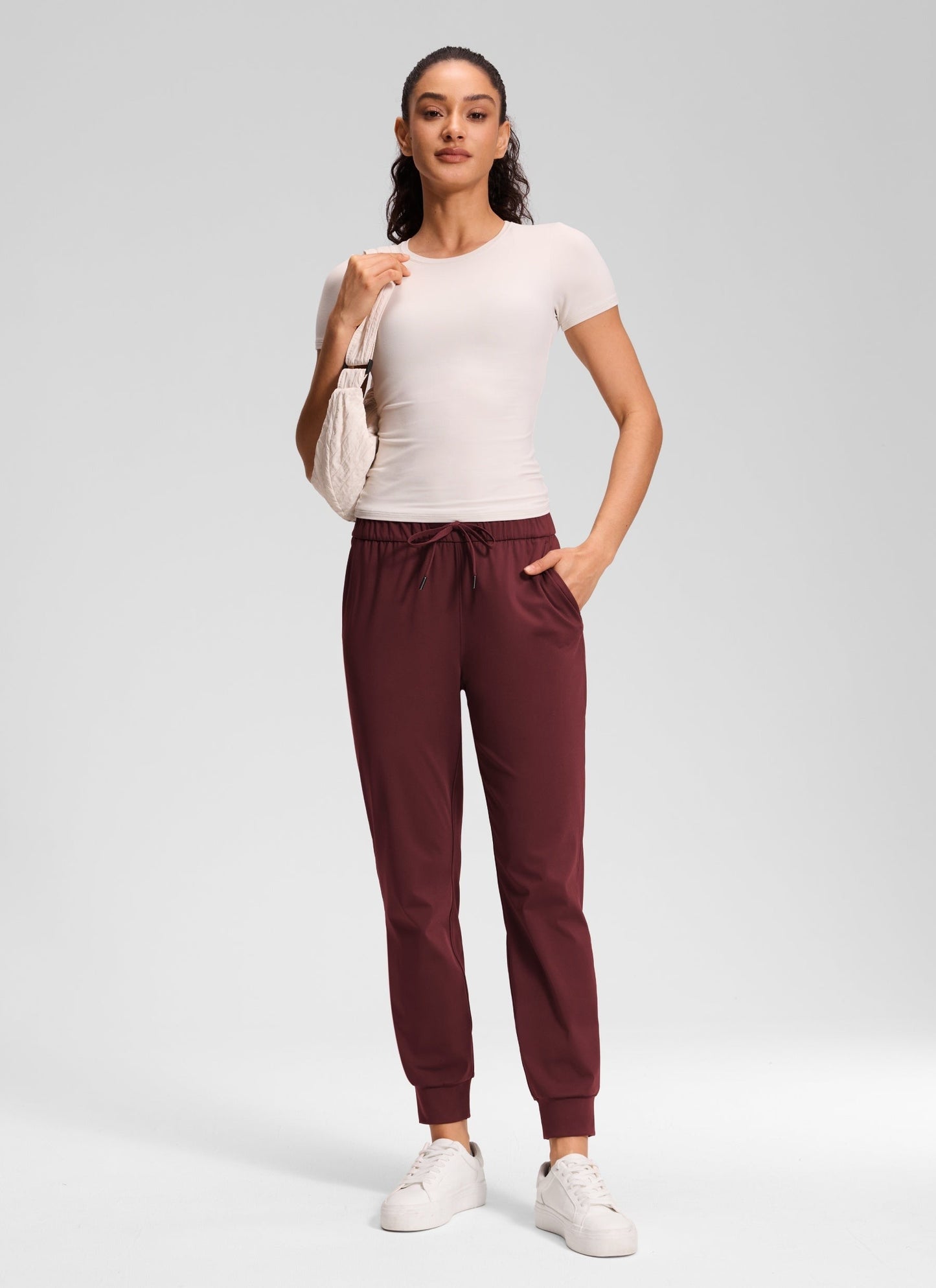 Stretch Drawstring Pocket Jogger 27''