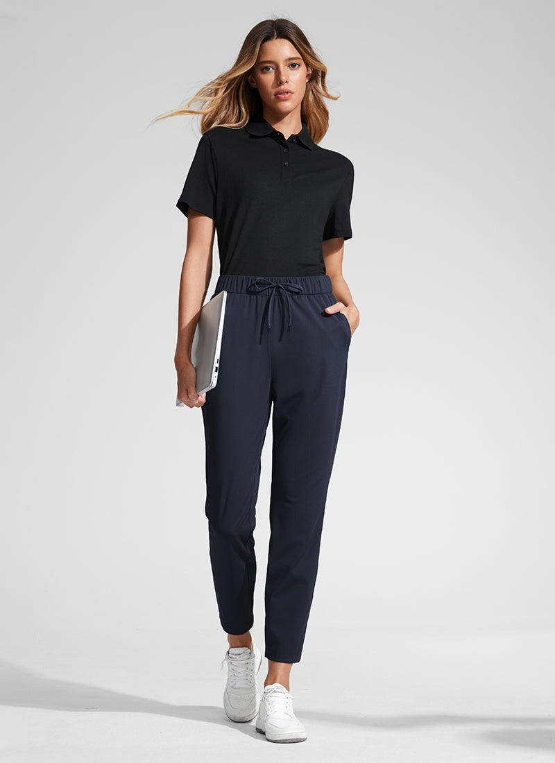Stretch Drawstring 7/8 Pocket Pant 27''