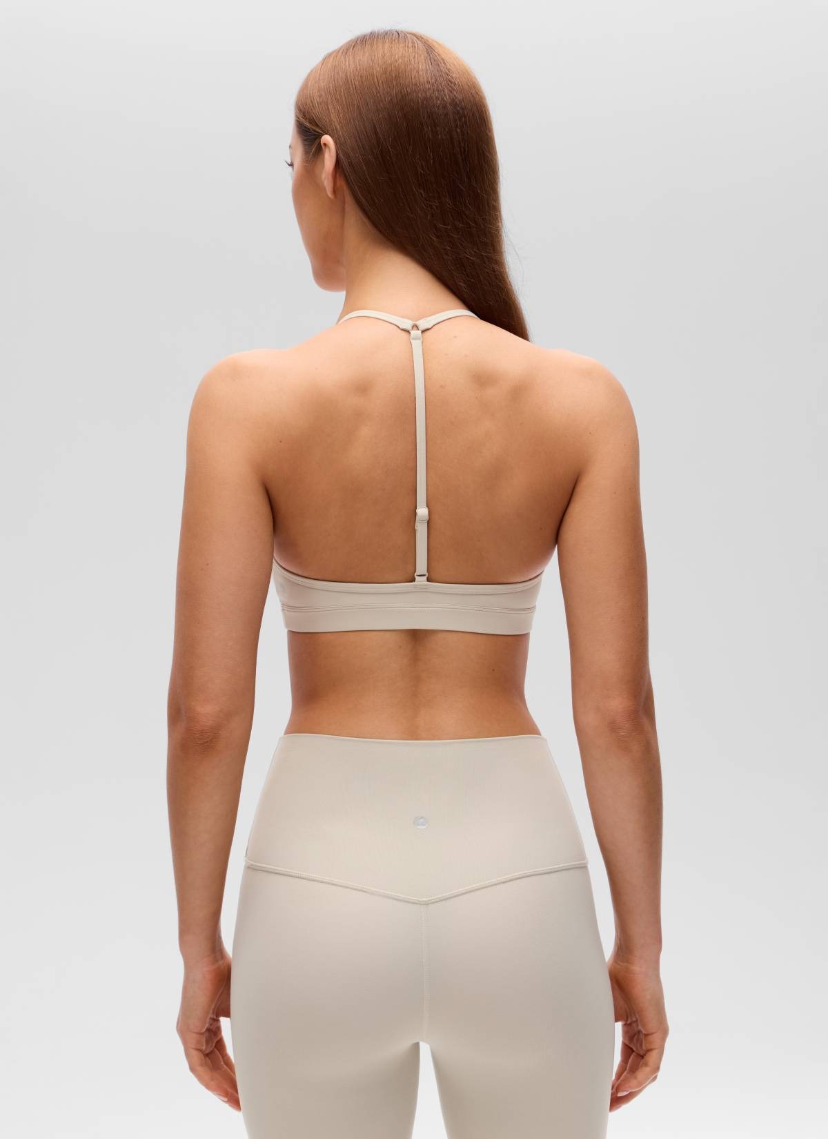 Butterluxe Soft Double Lined T Back Sports Bra