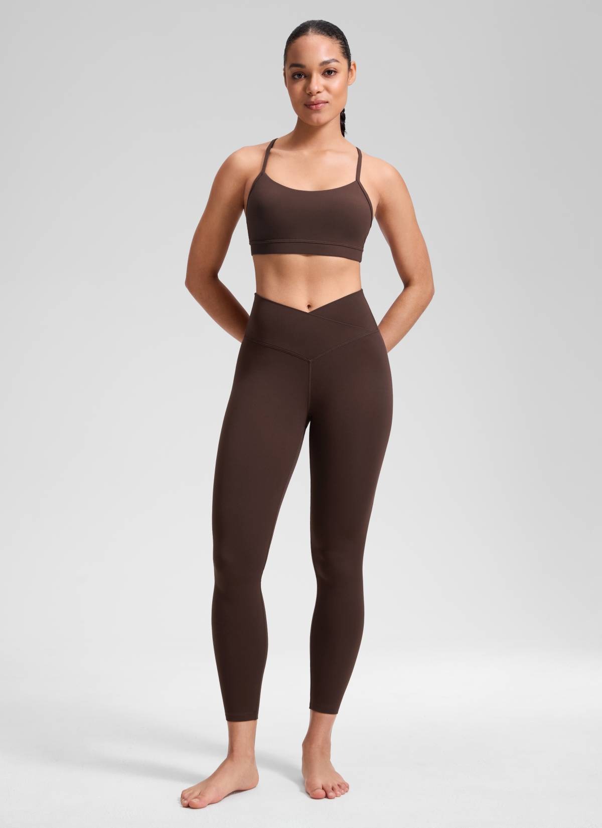 Butterluxe V Cross Waist Legging 25''