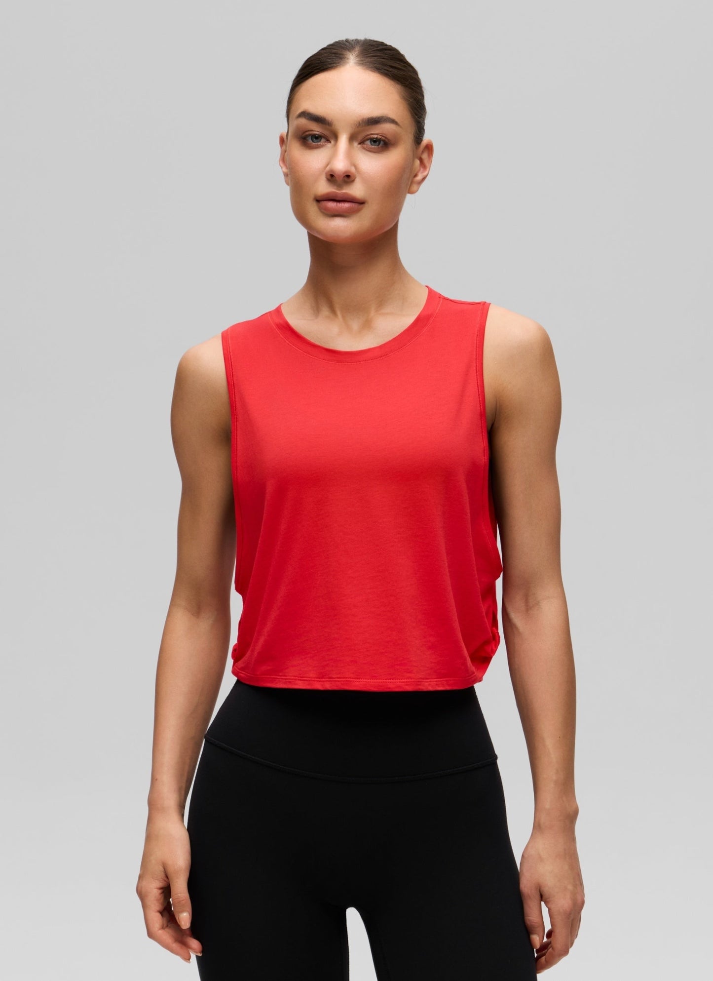 Pima Cotton Crop Deep Armhole Tank