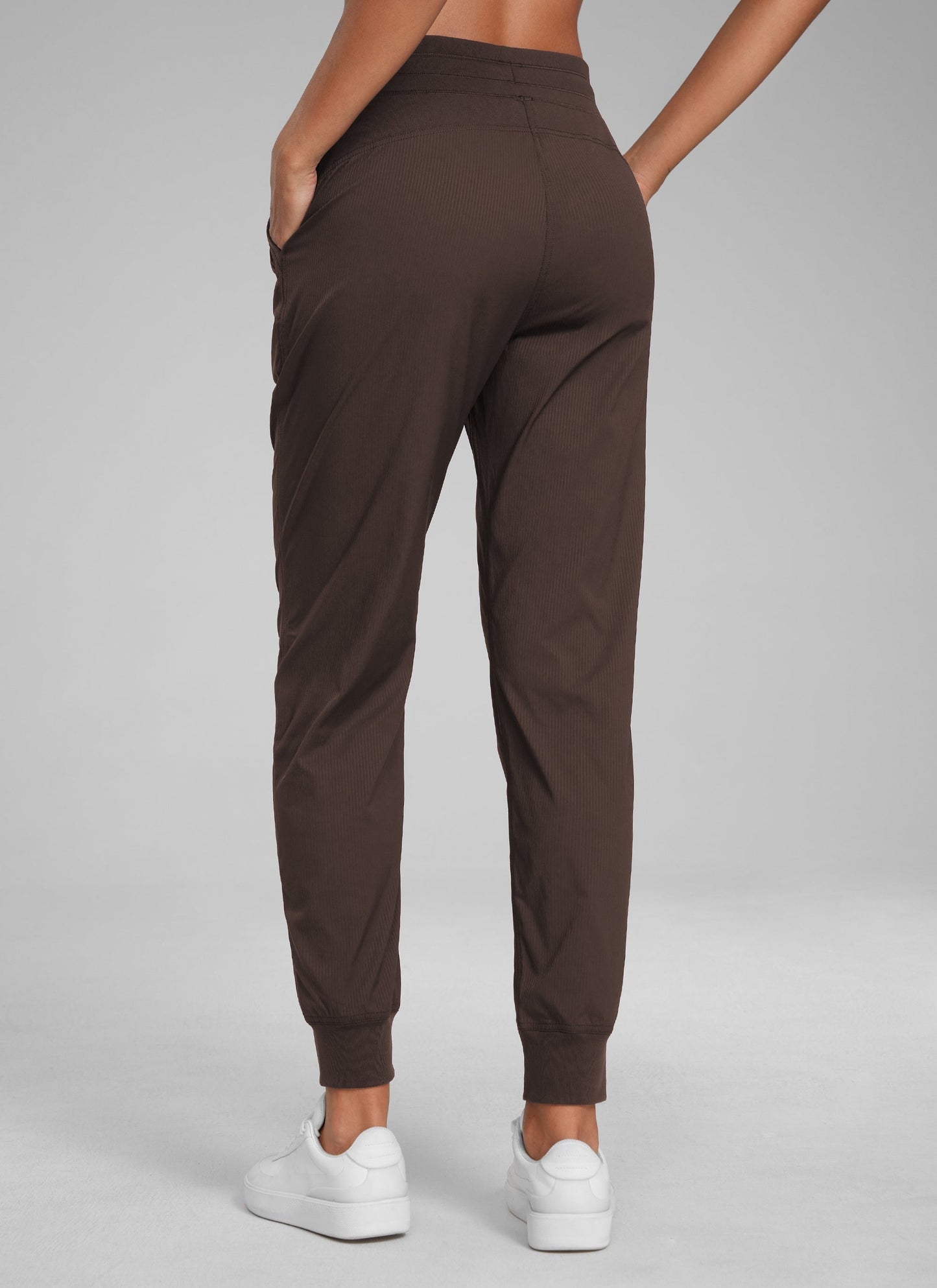 Striped Ruched Pocket Jogger 28''