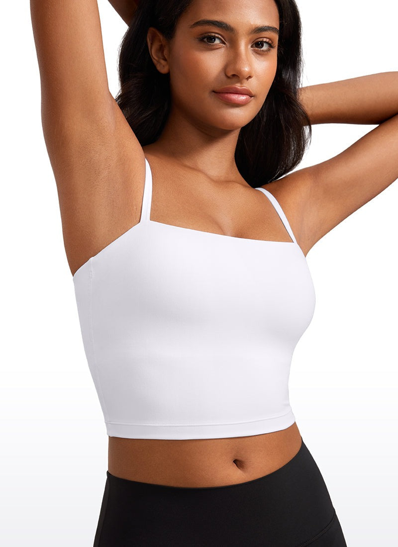 Butterluxe Built in Bra Adjustable Strap Tank