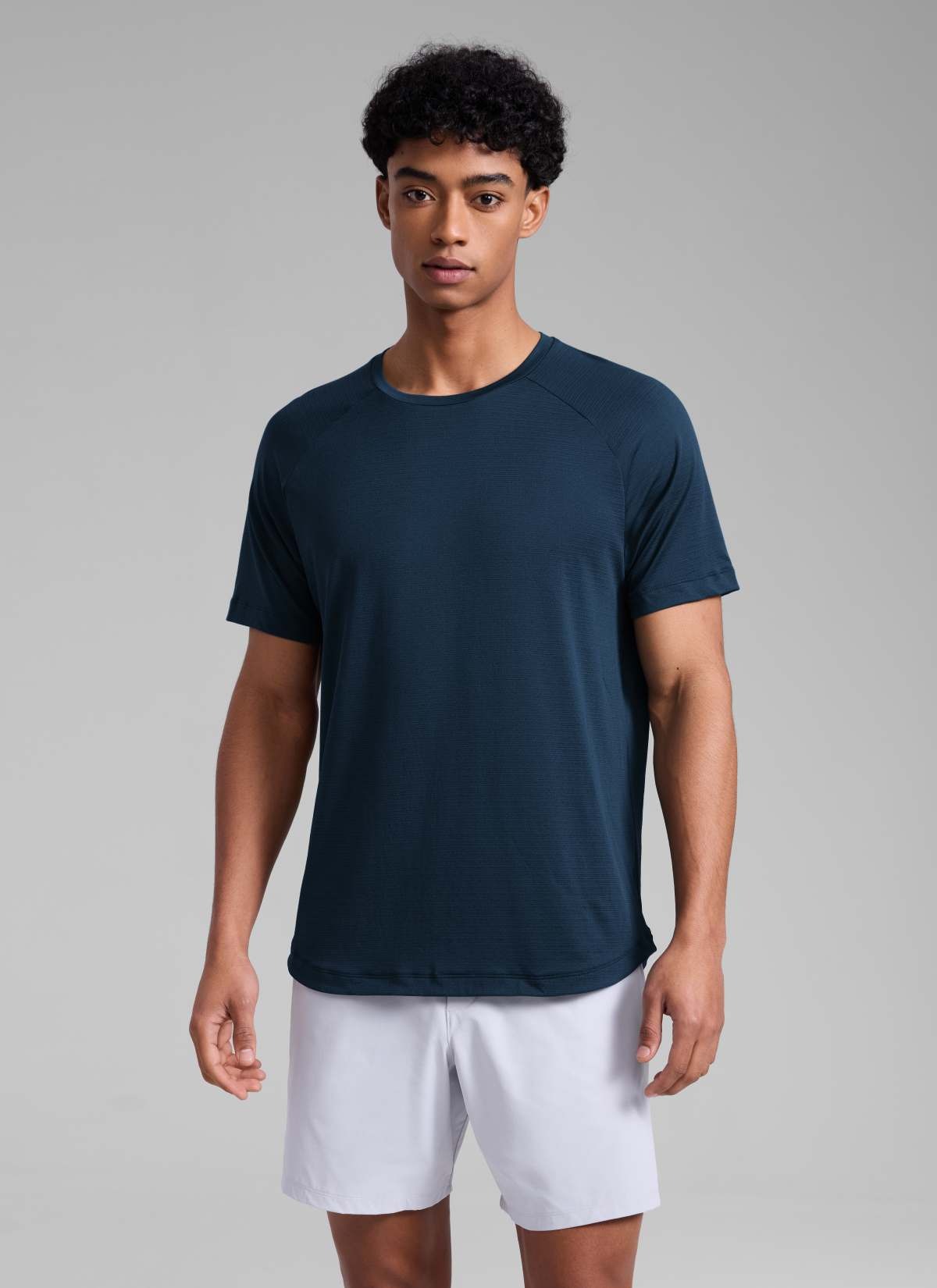 Lightweight Quick Dry Short Sleeves Crew Neck