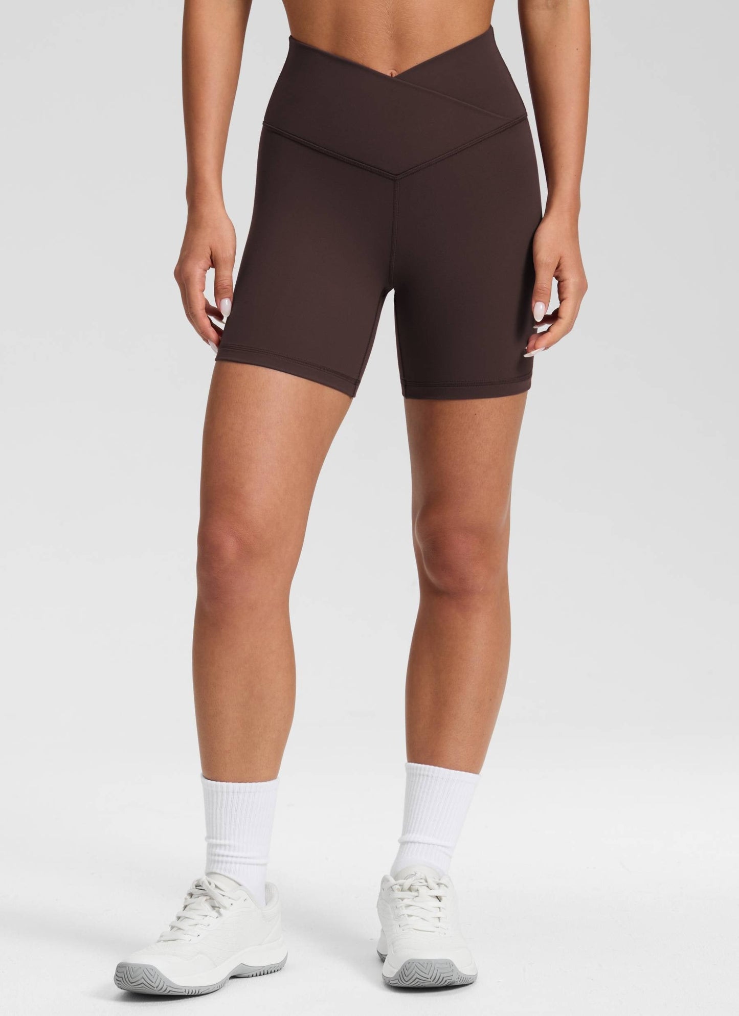 Butterluxe V Cross Waist Shorts 5"