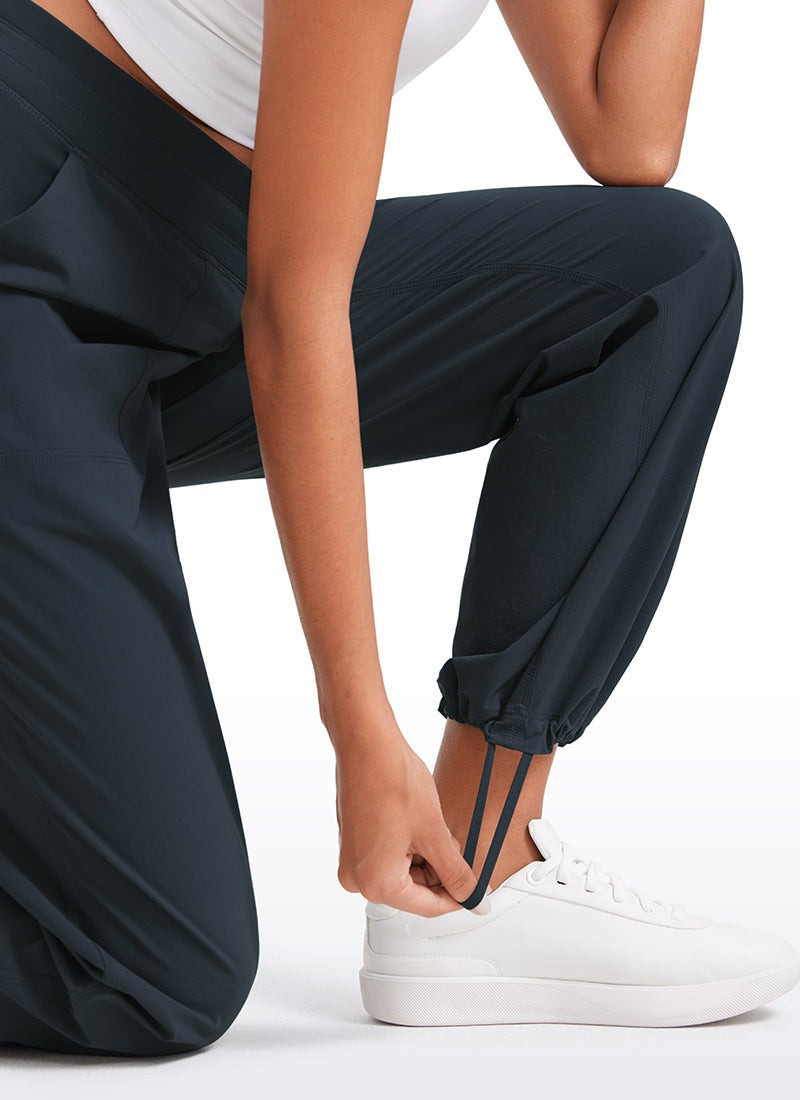 Strech Straight Leg High Rise Pant 30''