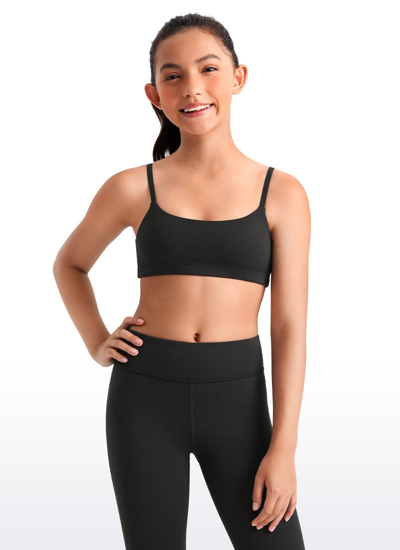 Butterluxe Girls Adjustable Spaghetti Strap Bra