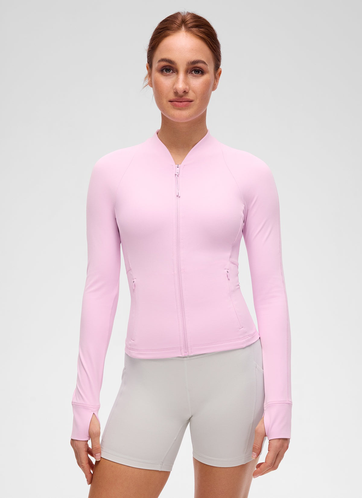 Butterluxe V Neck Waist Length Jacket
