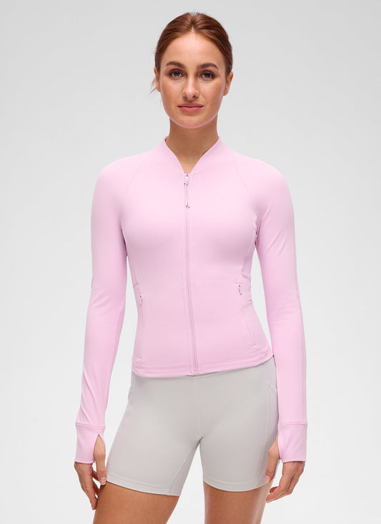 Butterluxe V Neck Waist Length Jacket