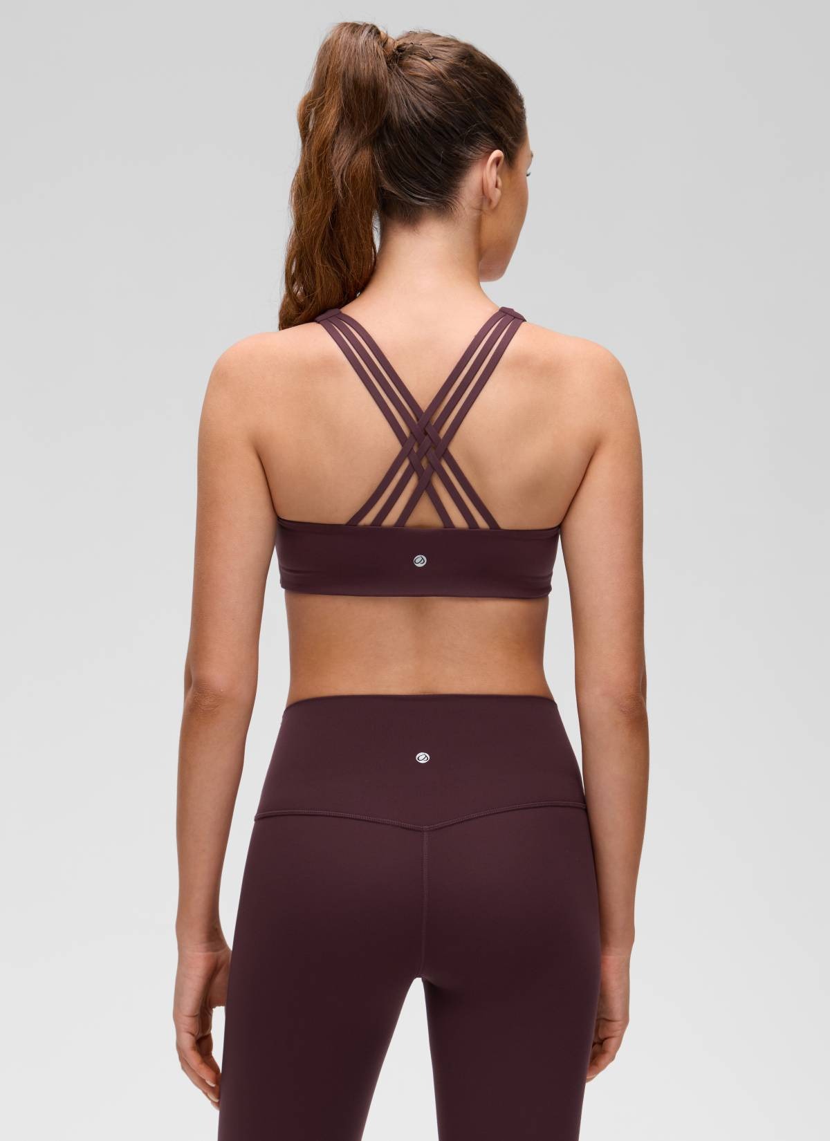 Butterluxe V Neck Strappy Sports Bra