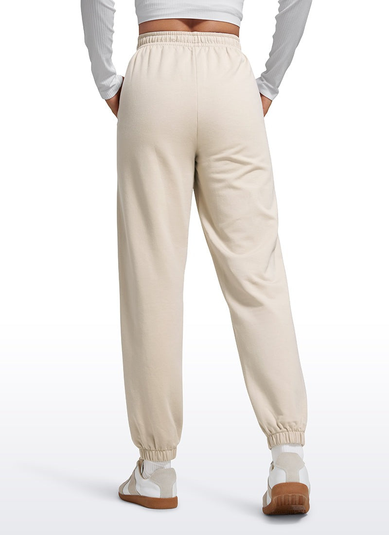 Cotton Fleece Pocket Sweatpant 28"
