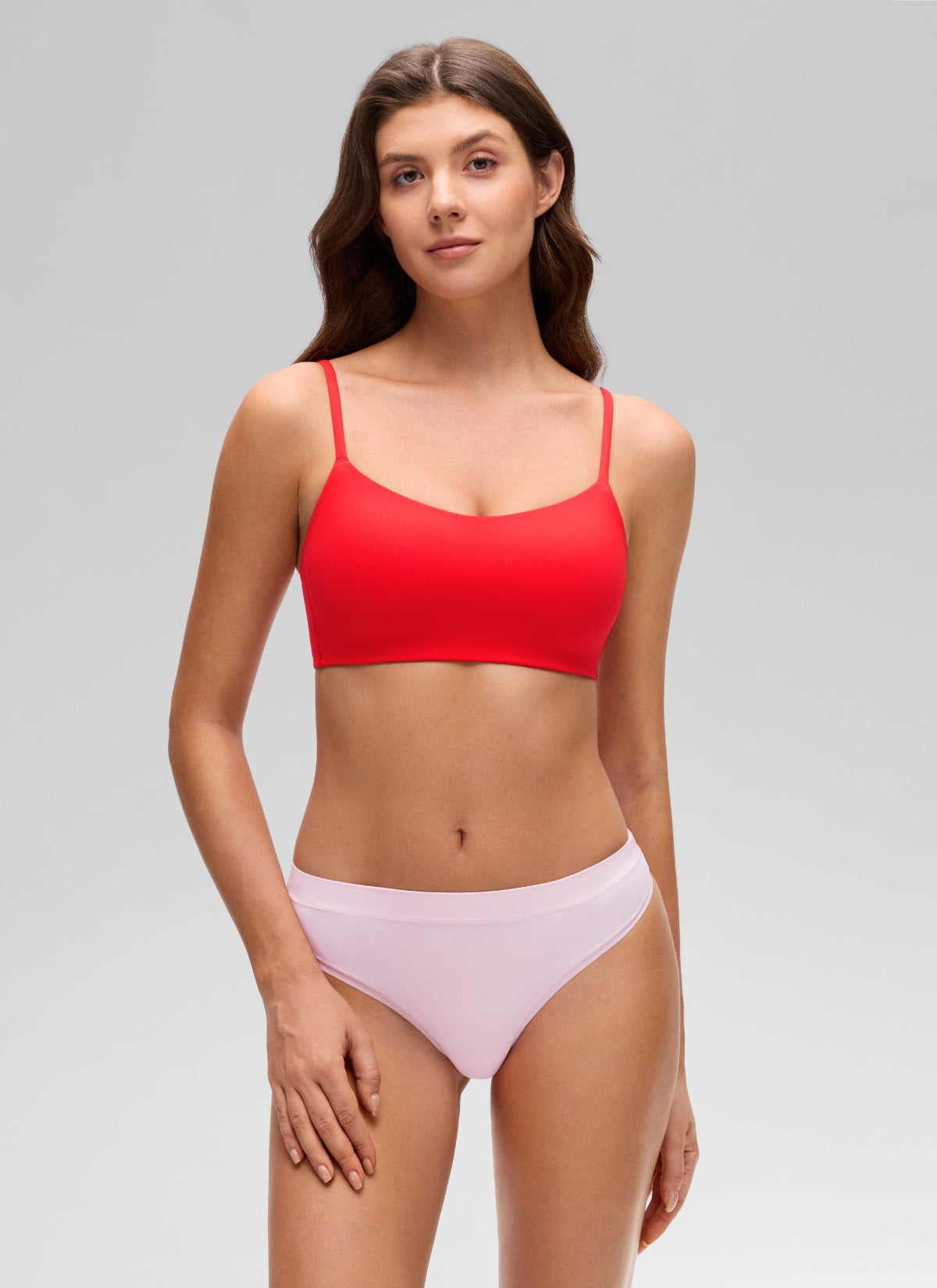 Softhold Mold Spaghetti Strap Bralette