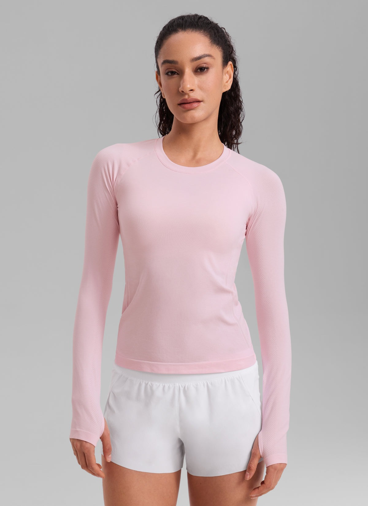 Seamless Thumbhole Long Sleeve