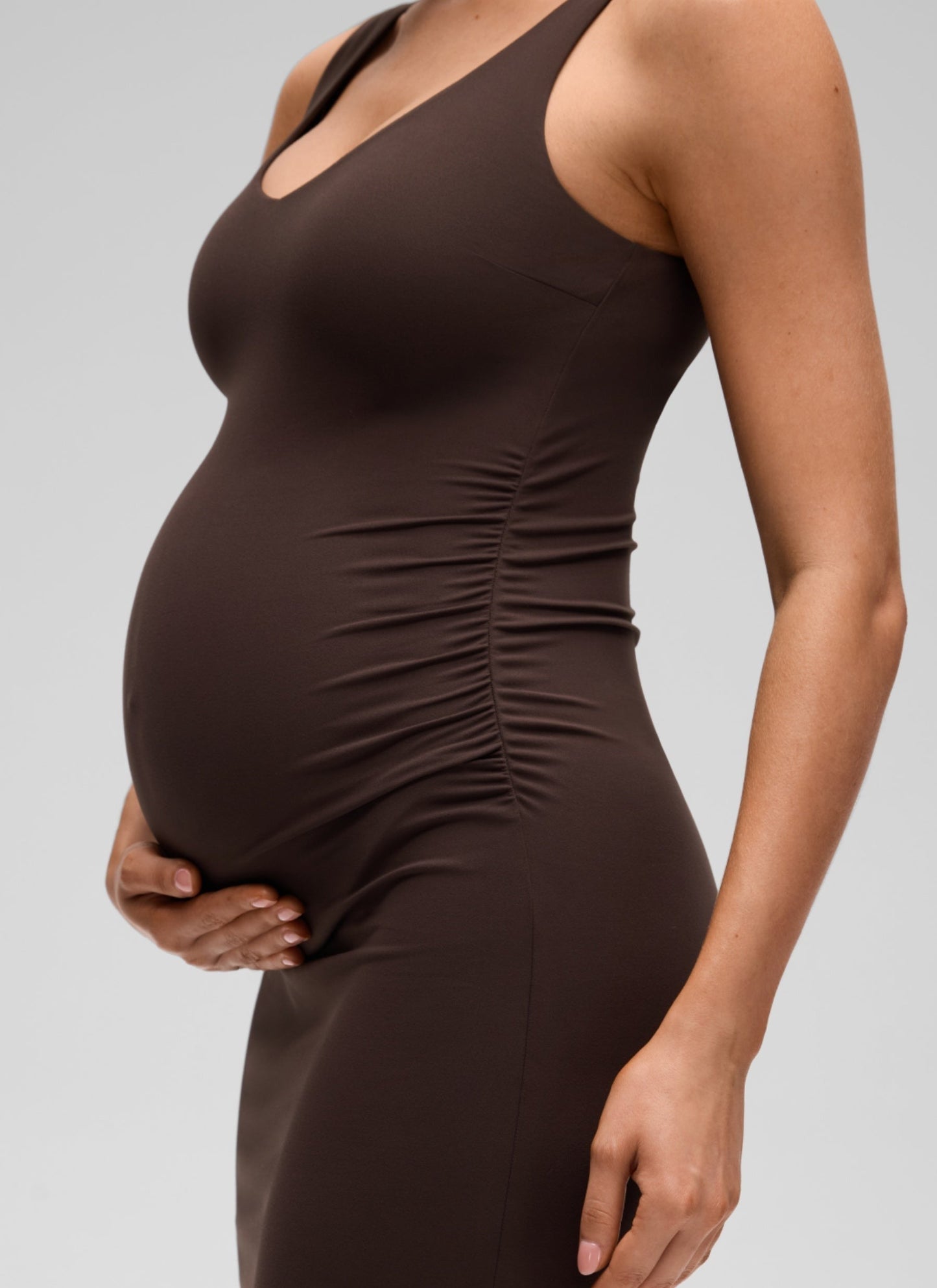 Butterluxe Maternity V Neck Tennis Dress