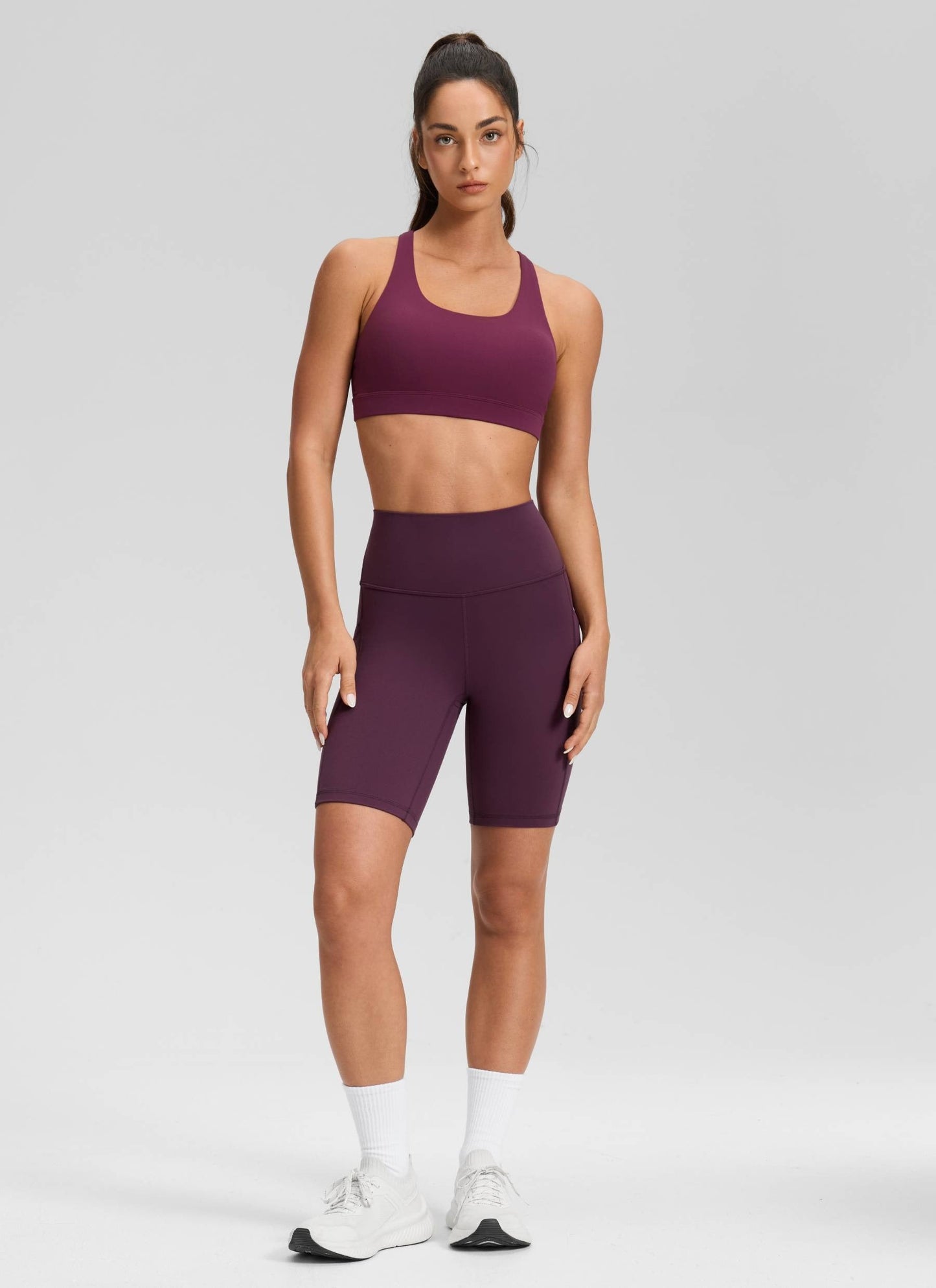 Butterluxe Pocket Yoga Shorts 8''