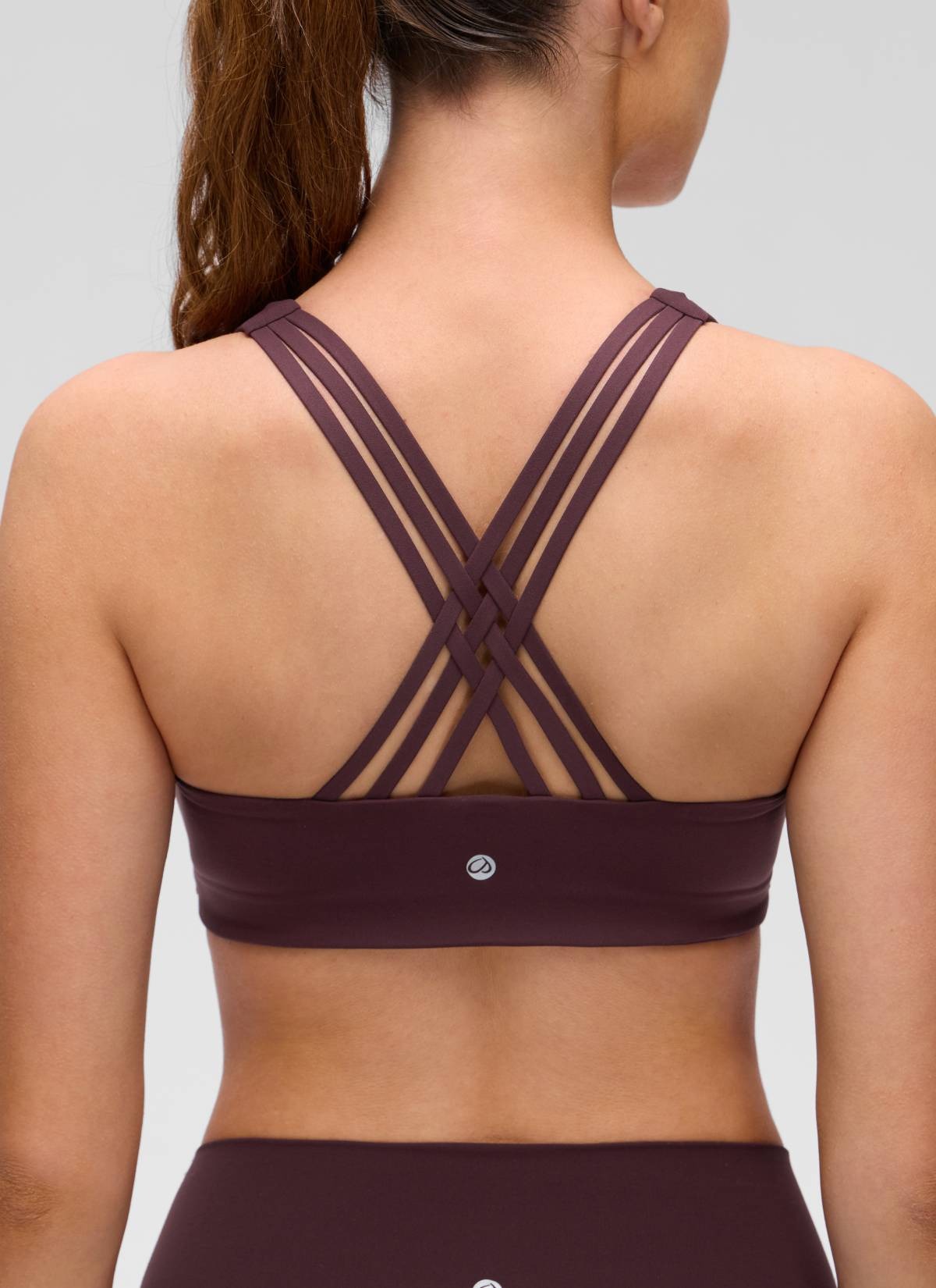 Butterluxe V Neck Strappy Sports Bra