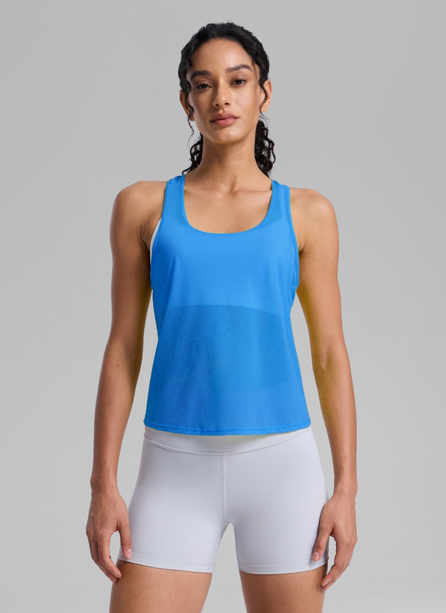 Mesh Relaxed Fit Workout Breathable Tank