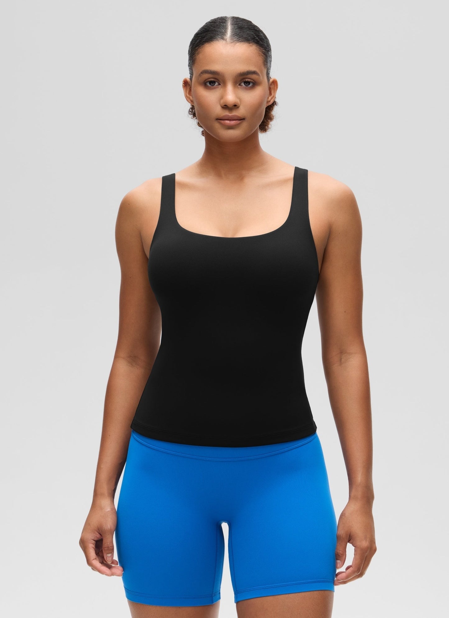 Butterluxe U Neck Built in Bra Tank