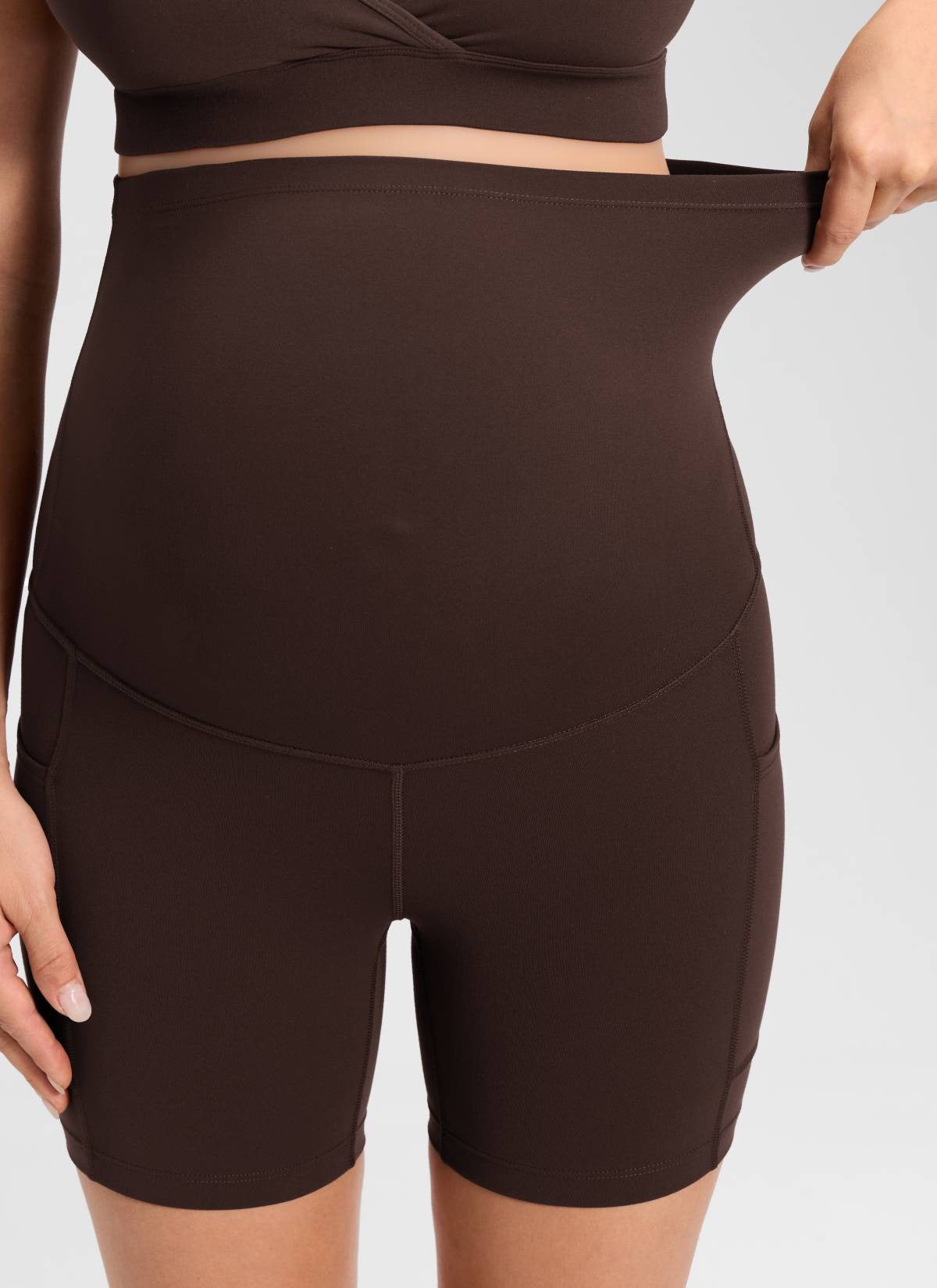 Butterluxe Maternity Pocket Shorts 5''