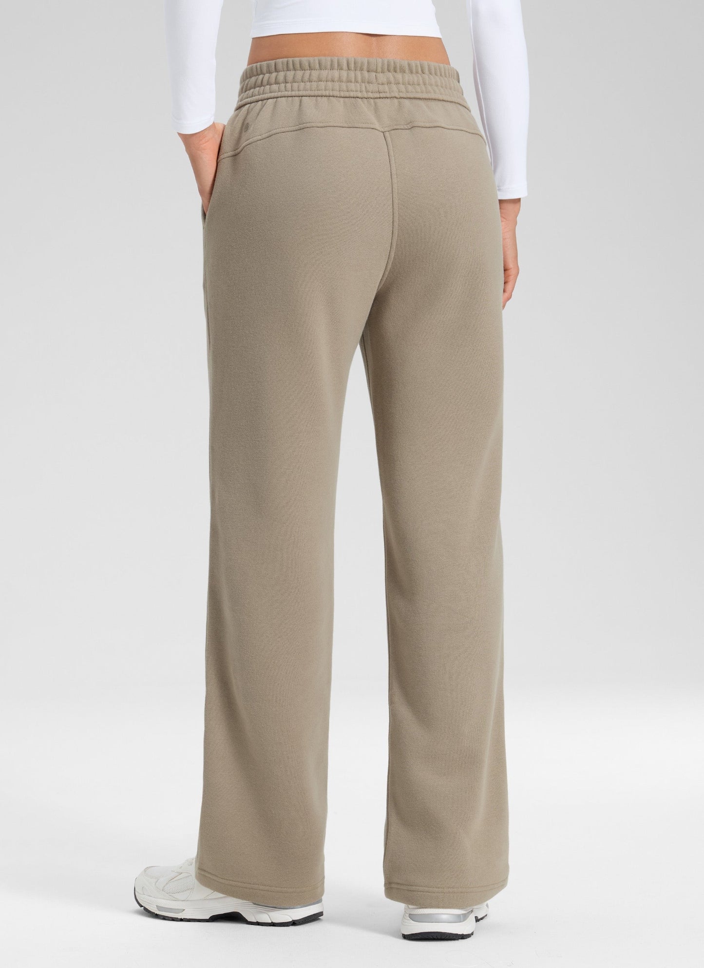 Fleece Lined Straight Leg Sweatpant 30''