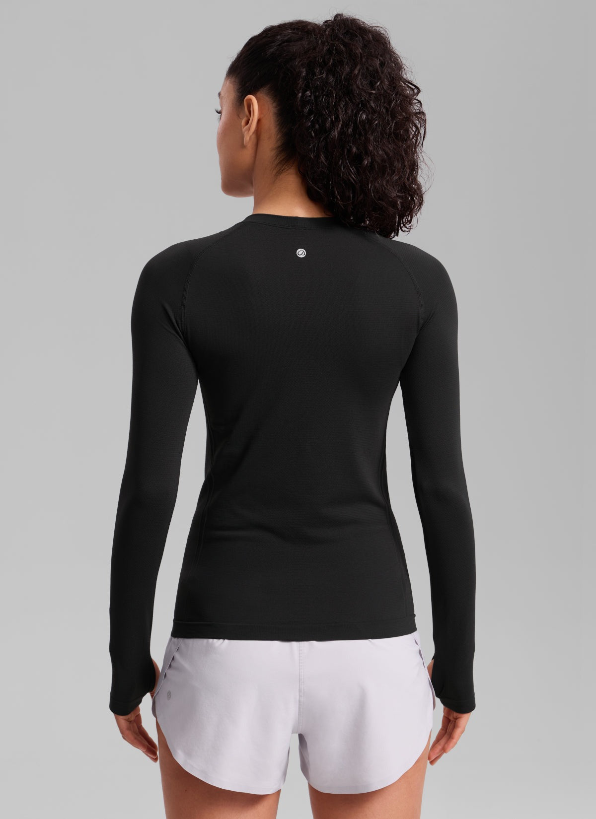 Seamless Crew Neck Long Sleeve