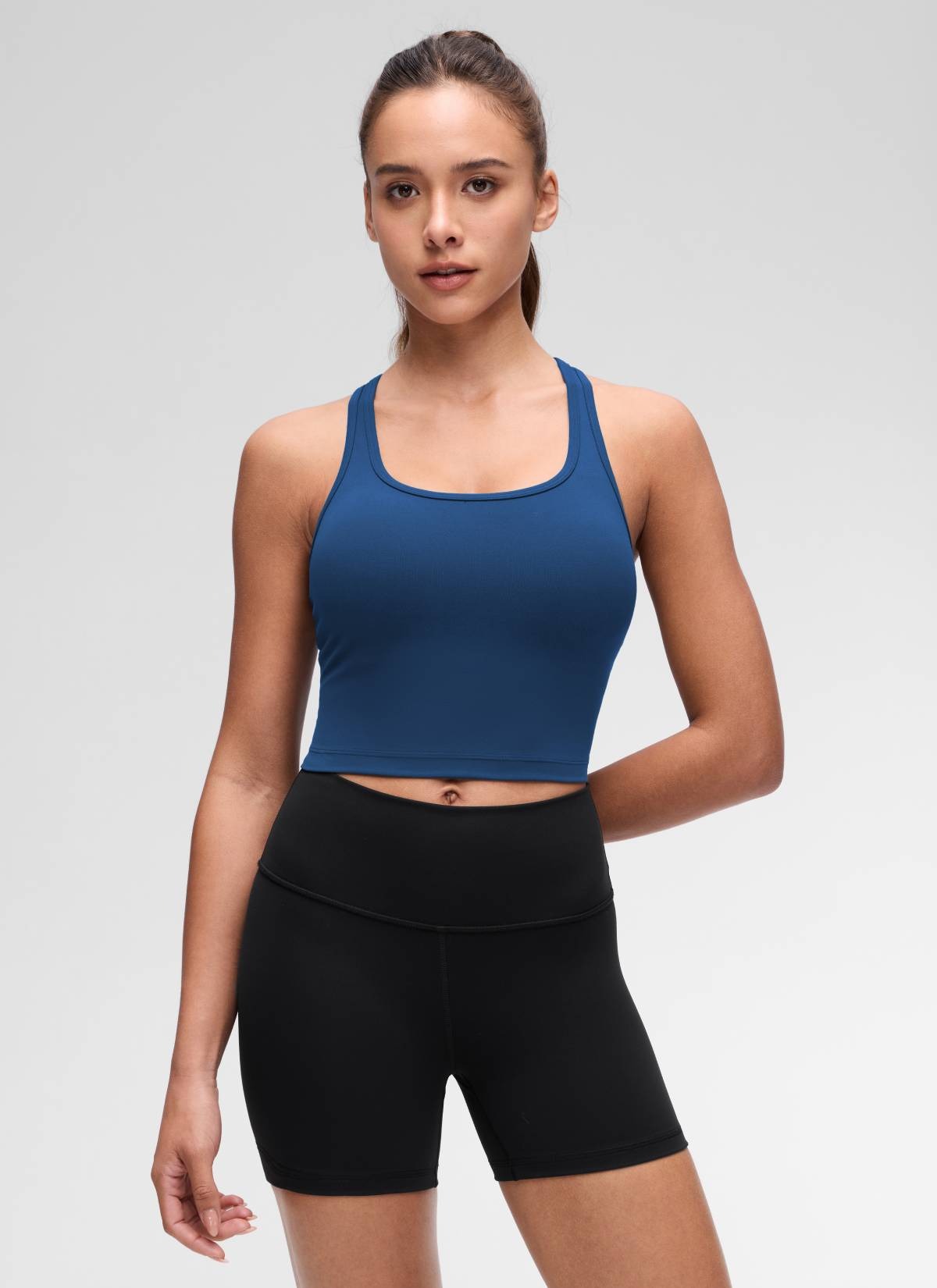 Butterluxe Racerback Built in Bra Tank
