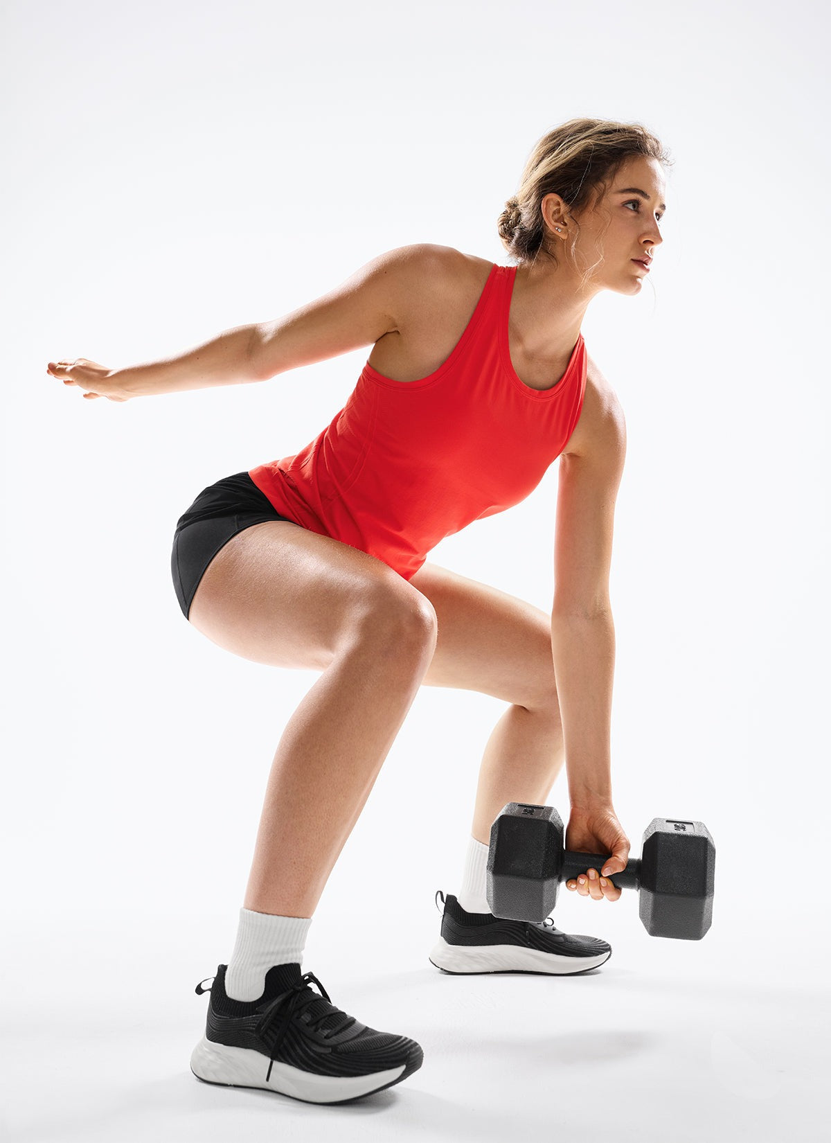 Seamless Crewneck Racerback Tank