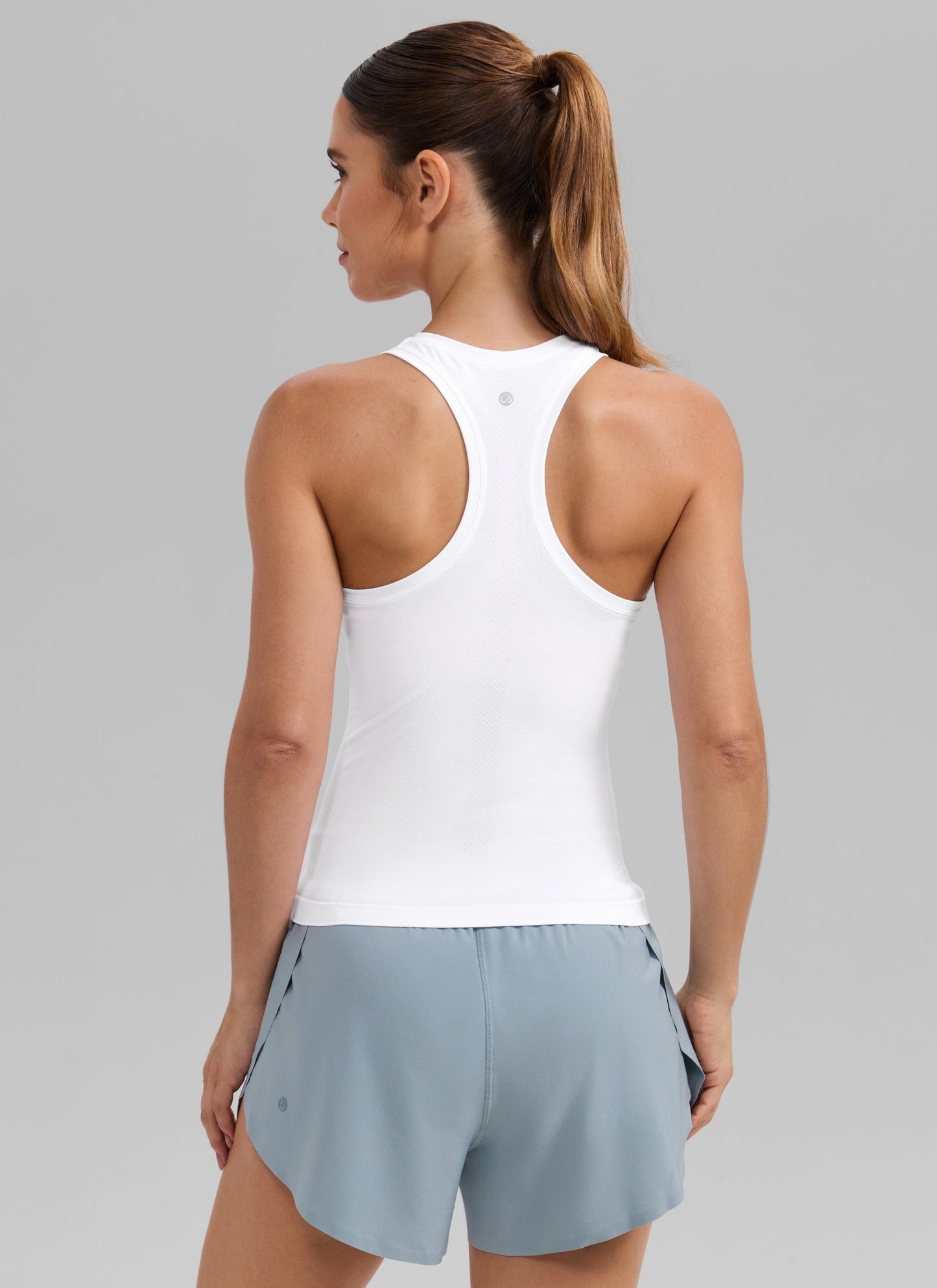 Seamless Crewneck Racerback Tank