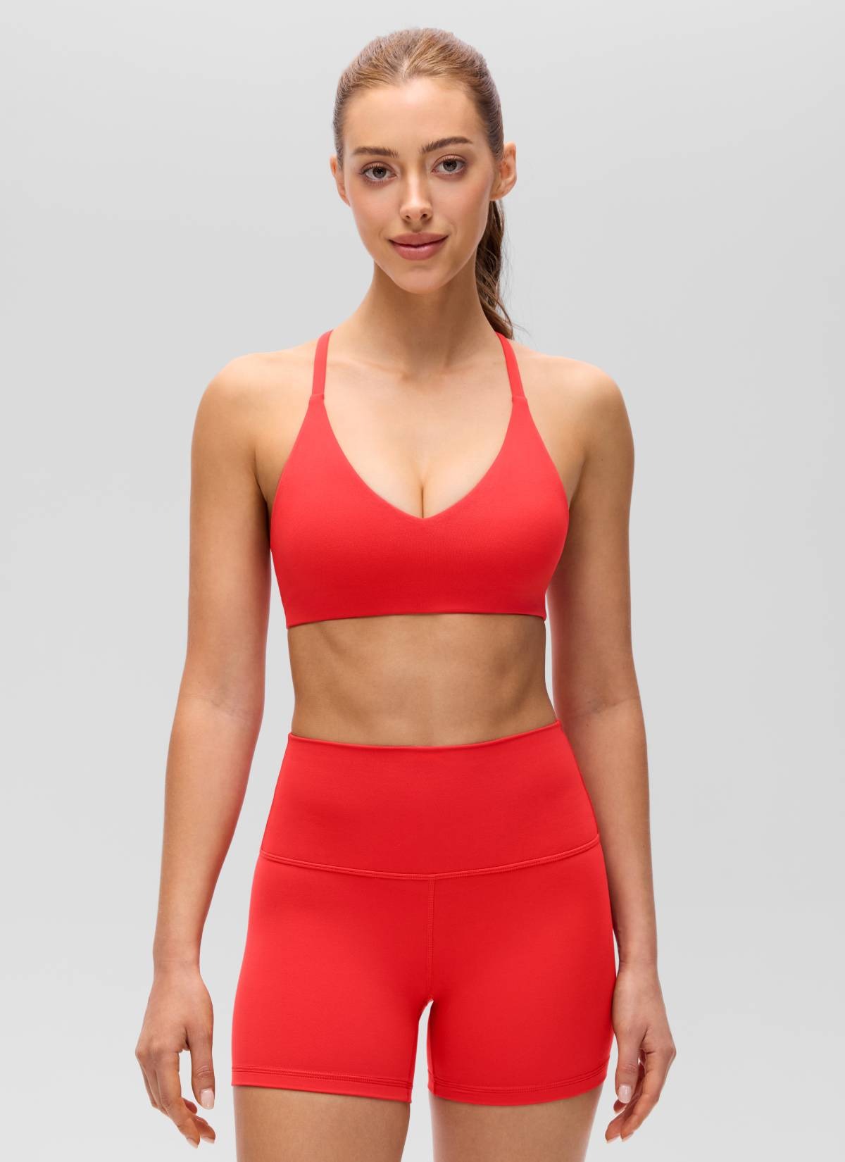 Butterluxe Thin Straps Racerback Sports Bra