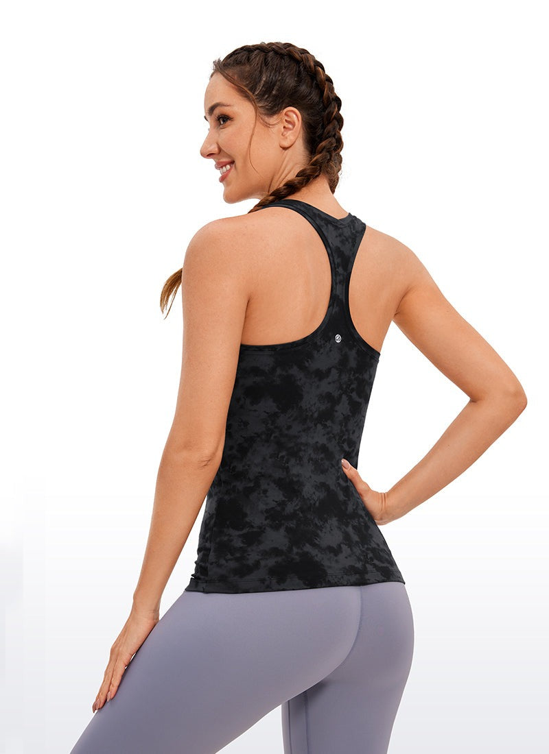 Butterluxe Racerback Hip Length Tank