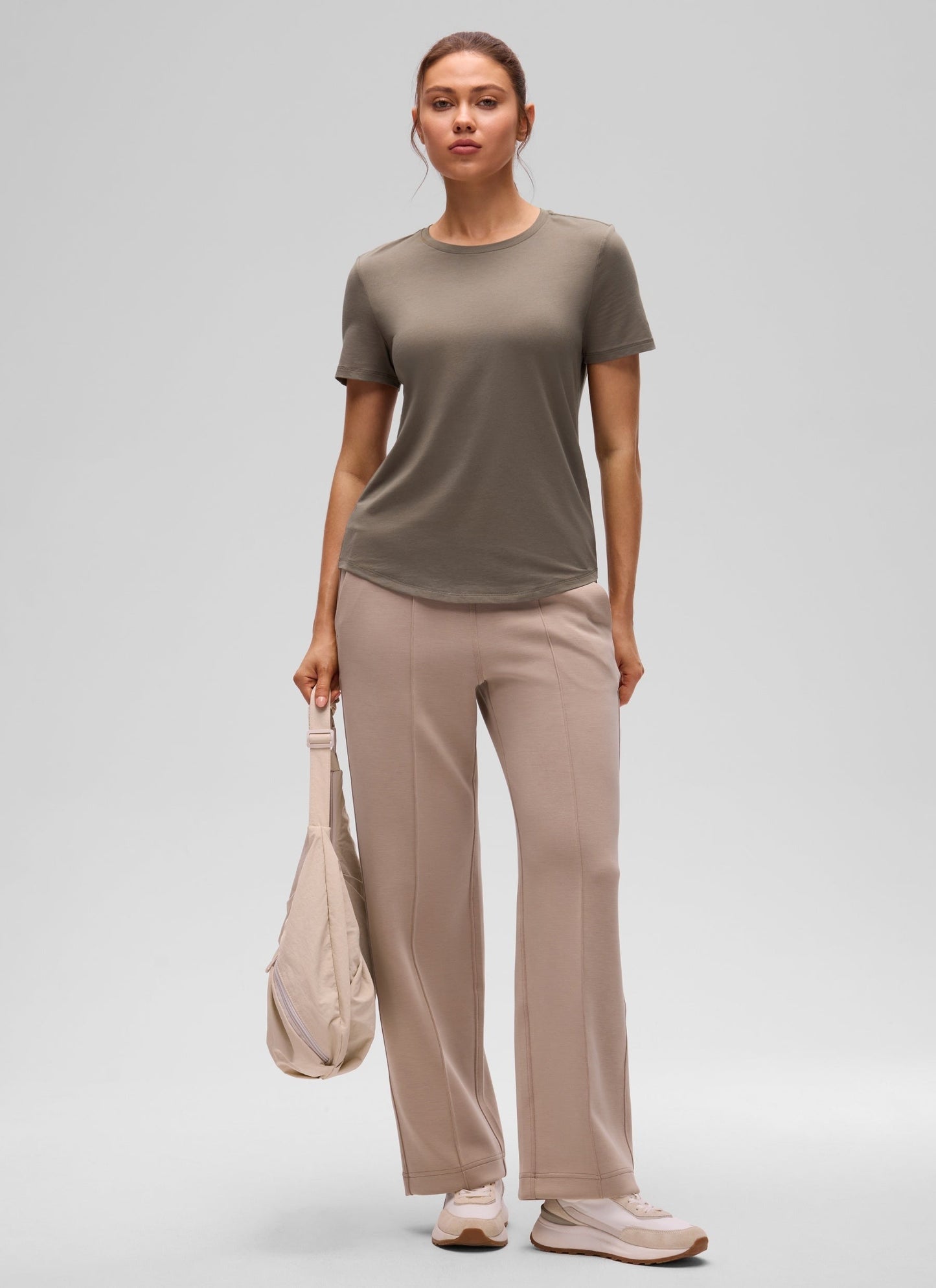 Pima Cotton Round Neck Short Sleeve