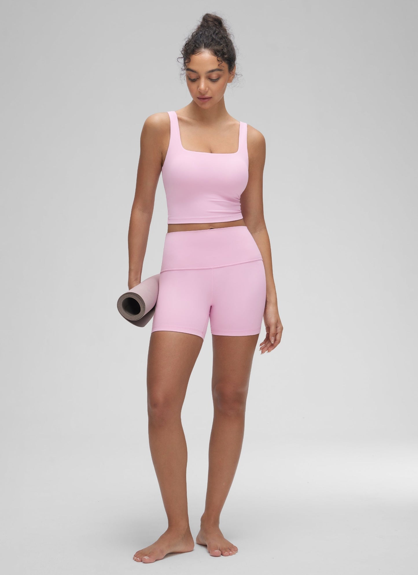 Butterluxe Square Neck Built in Bra Tank