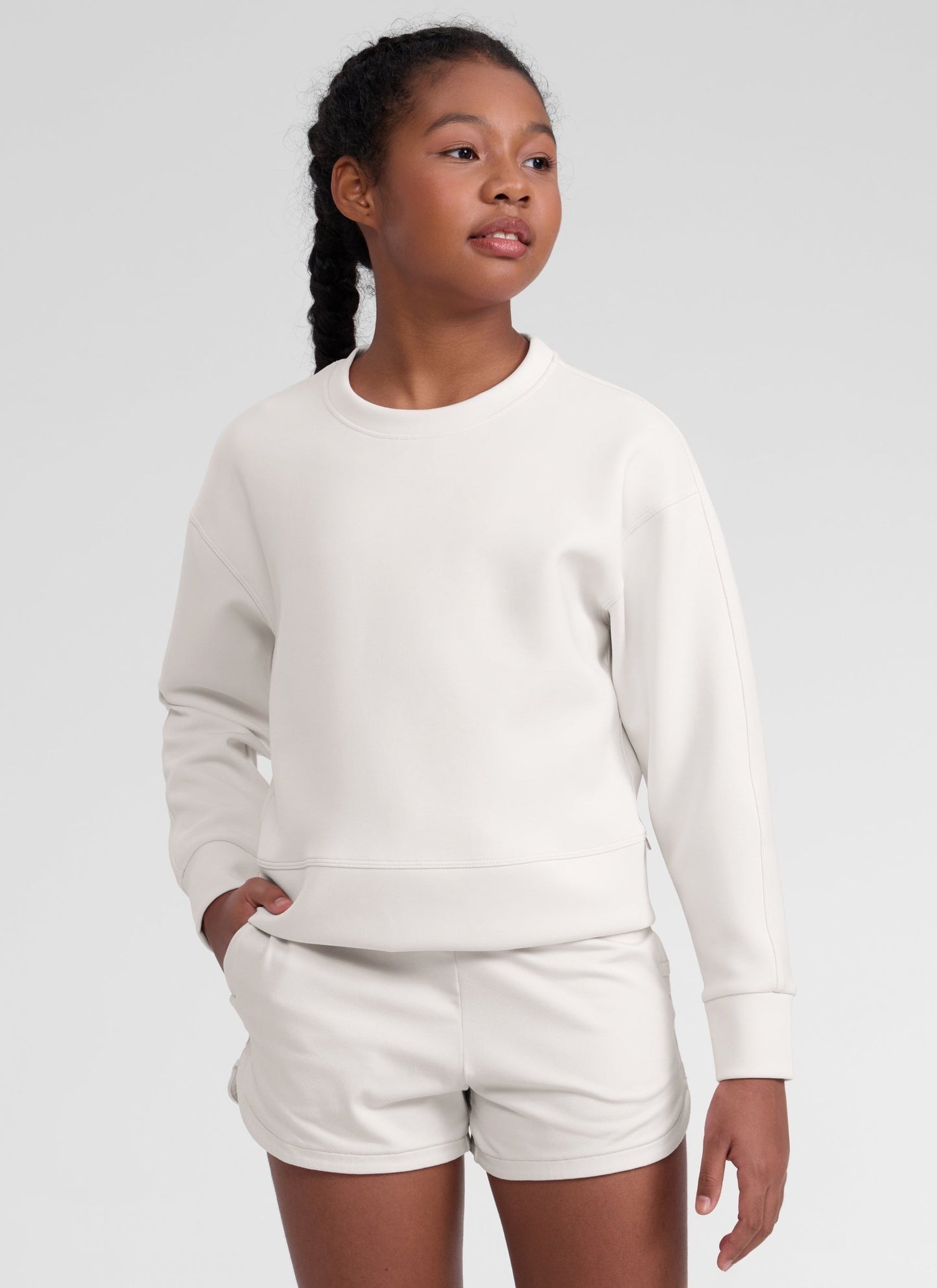 SoftAura Pullover Workout Sweatshirt