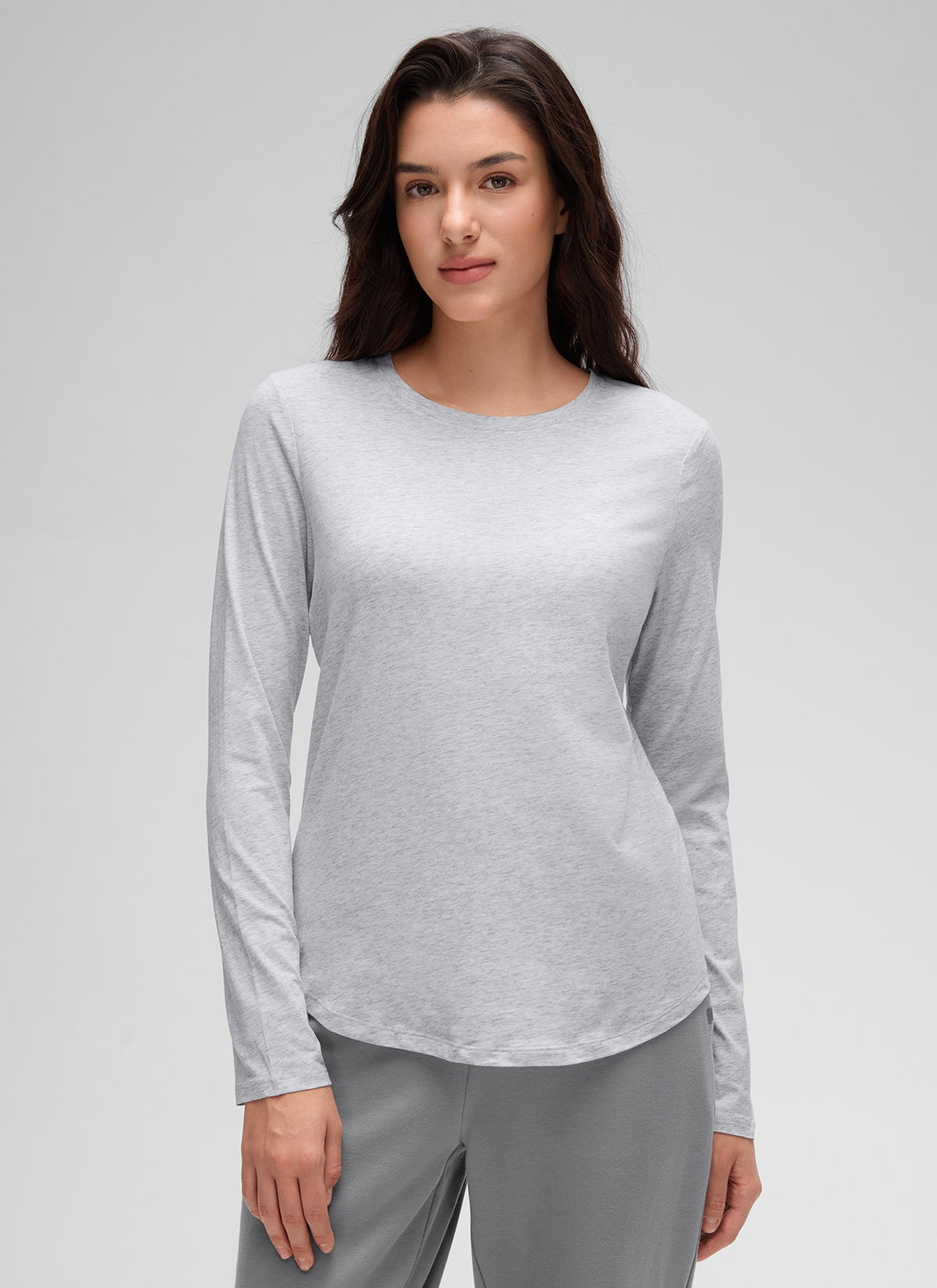 Pima Cotton Workout Long Sleeve