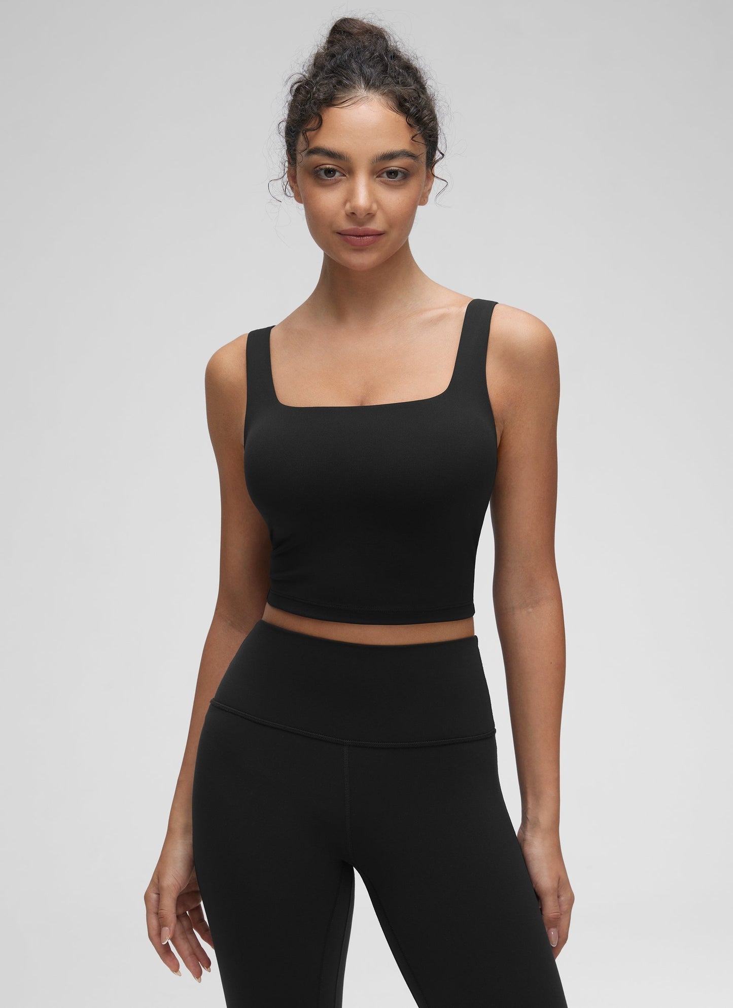 Butterluxe Square Neck Built in Bra Tank